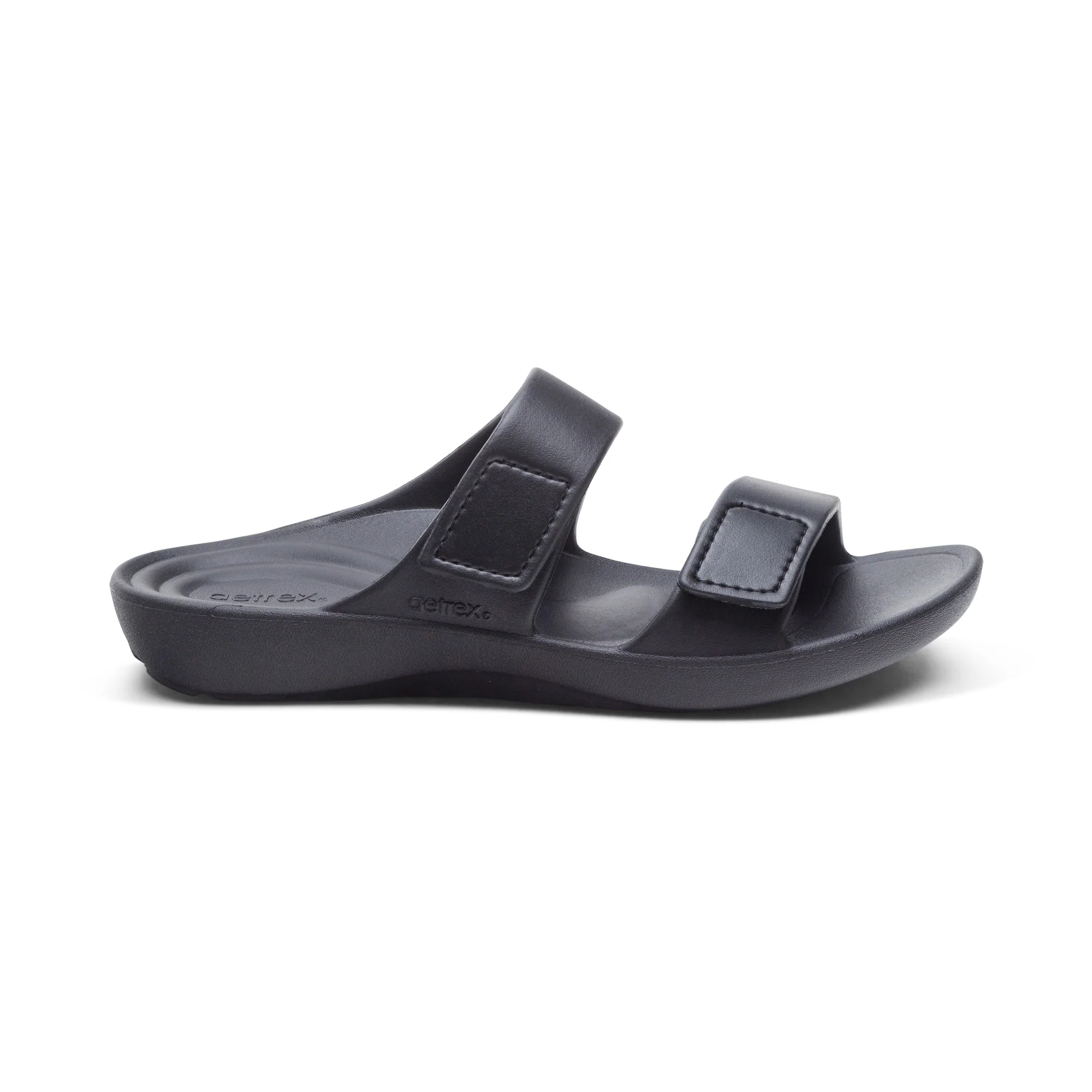Kaia Two Band Slide - Black - Image 2