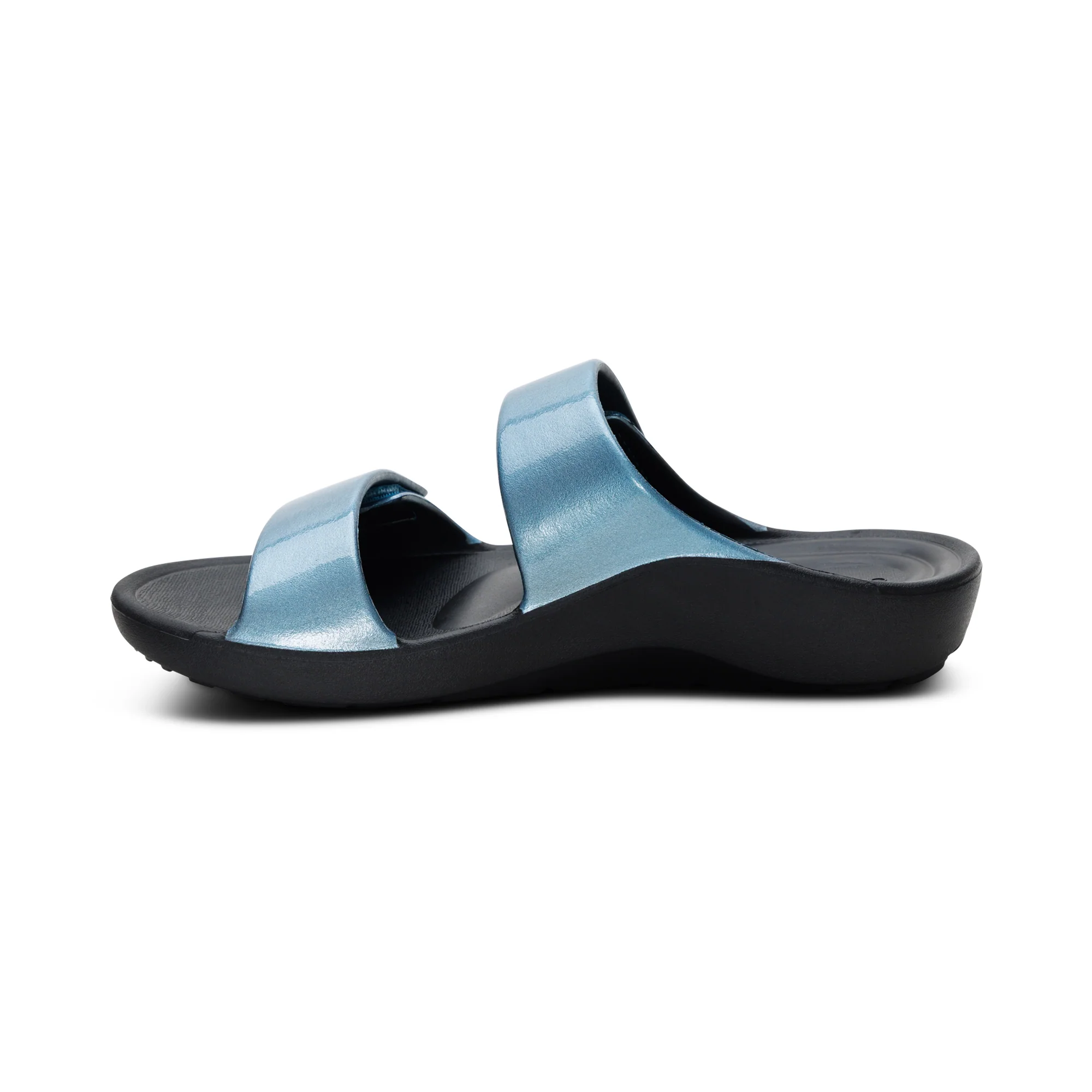 Kaia Two Band Slide - Blue Pearlized - Image 4