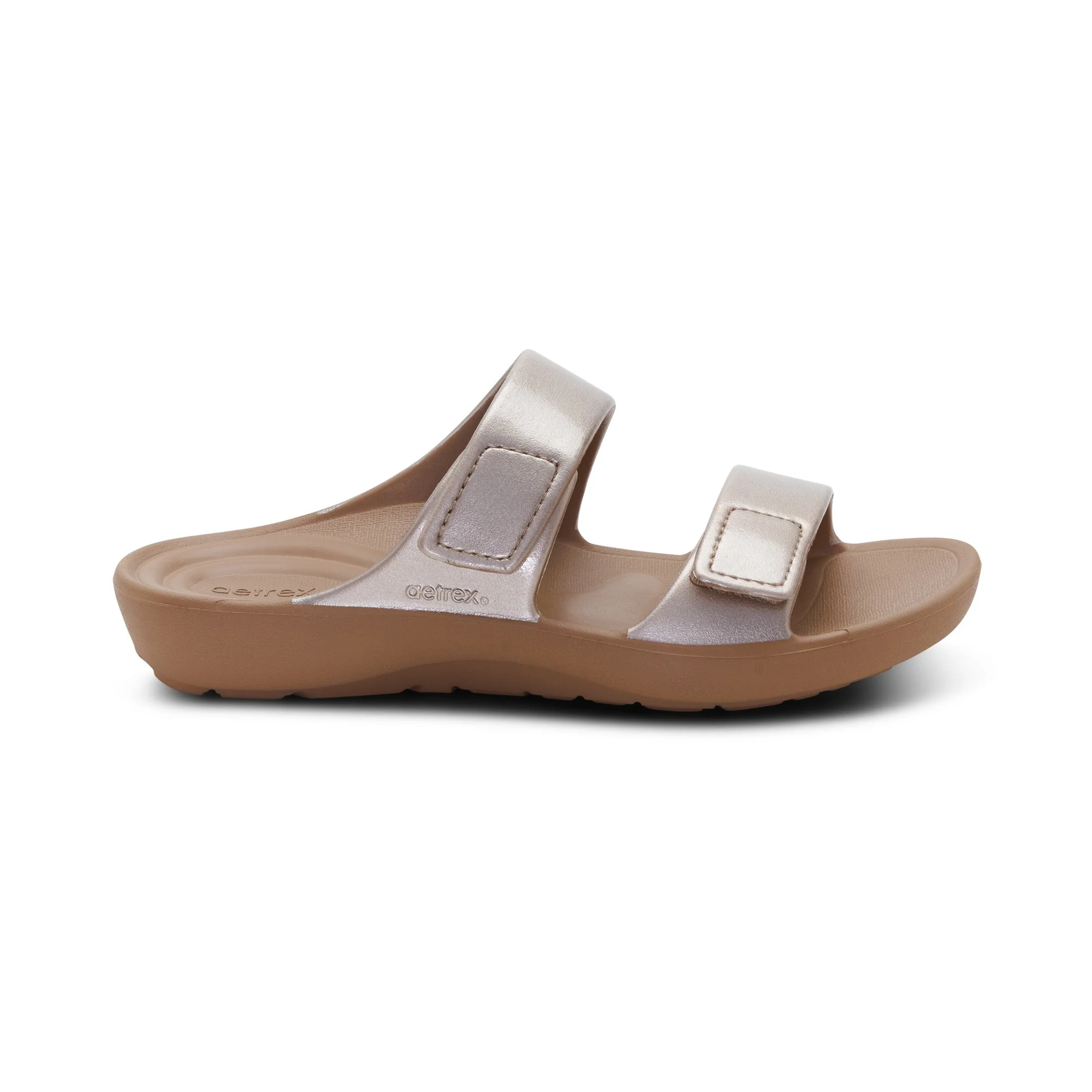Kaia Two Band Slide - Champagne - Image 2