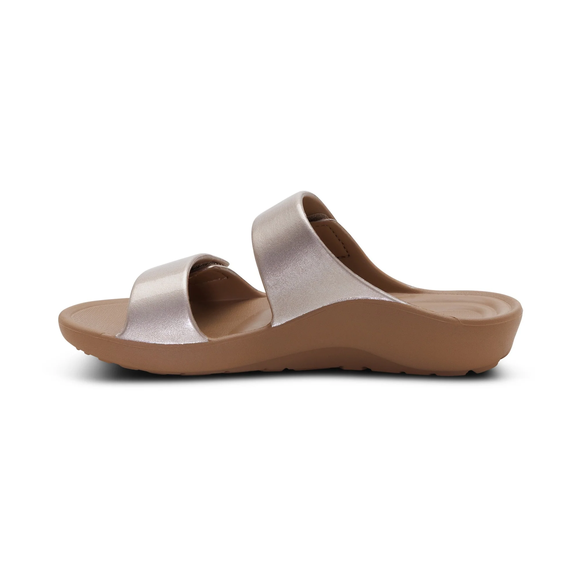 Kaia Two Band Slide - Champagne - Image 4