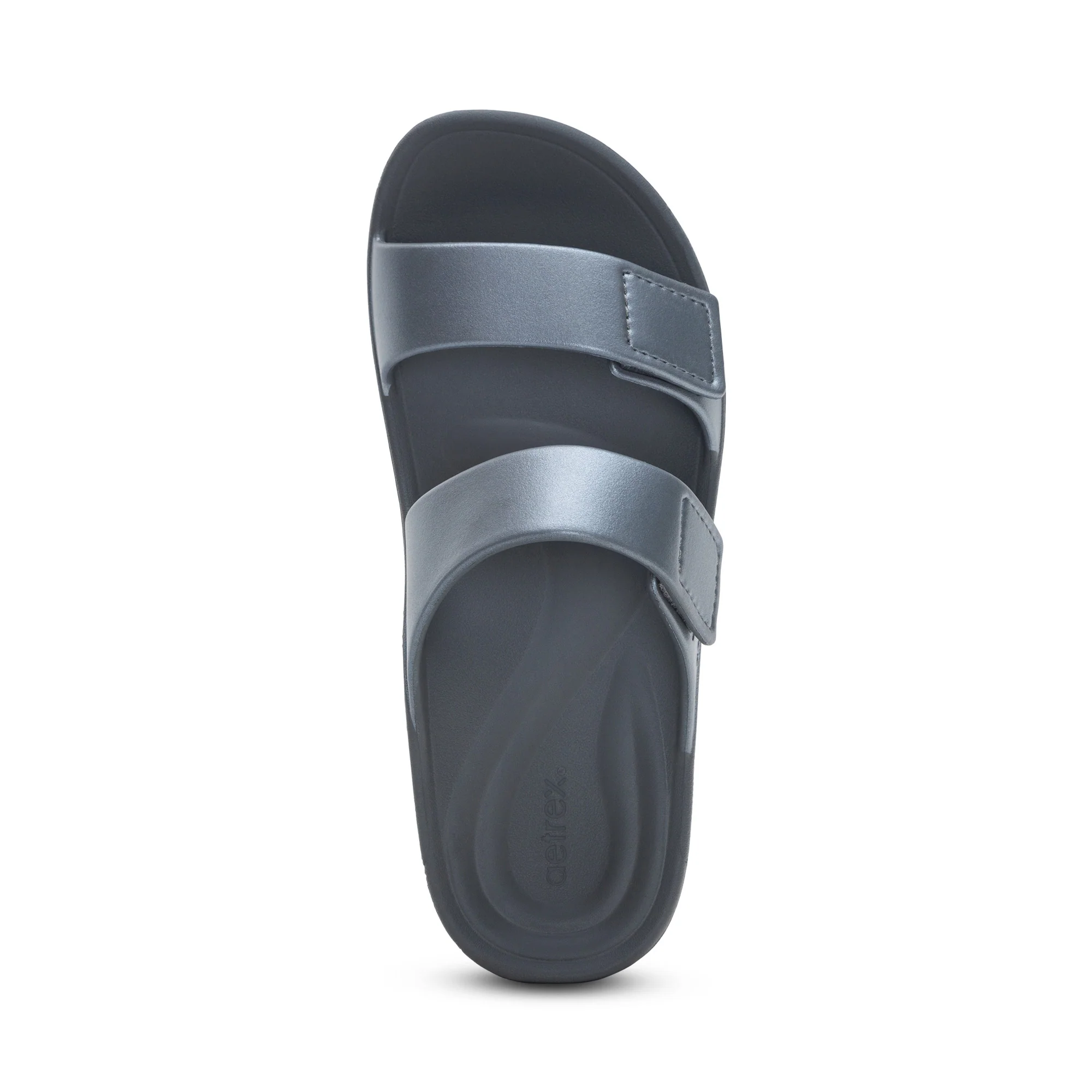 Kaia Two Band Slide - Pewter - Image 5