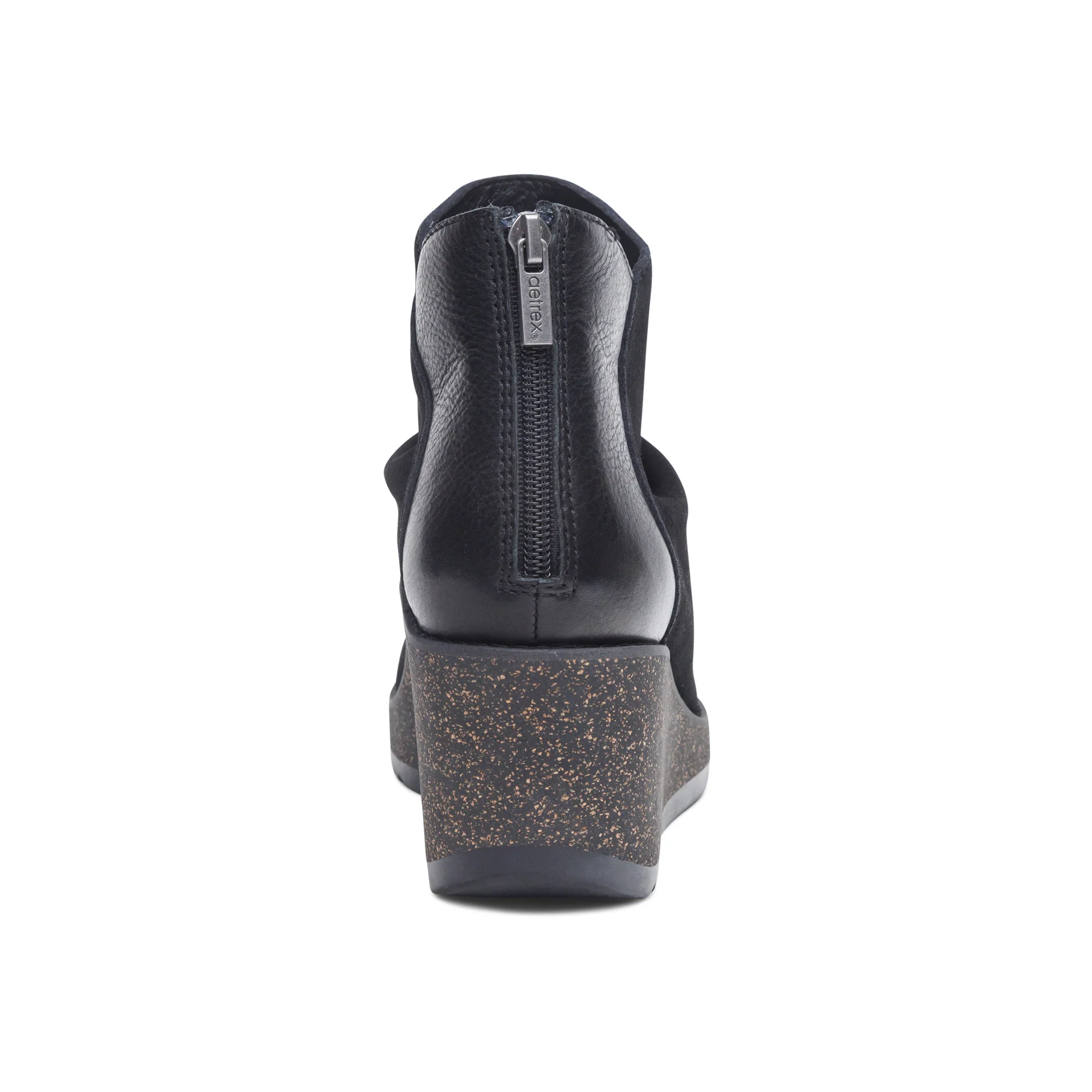 Kara Ankle Wedge Boot - Black - Image 3
