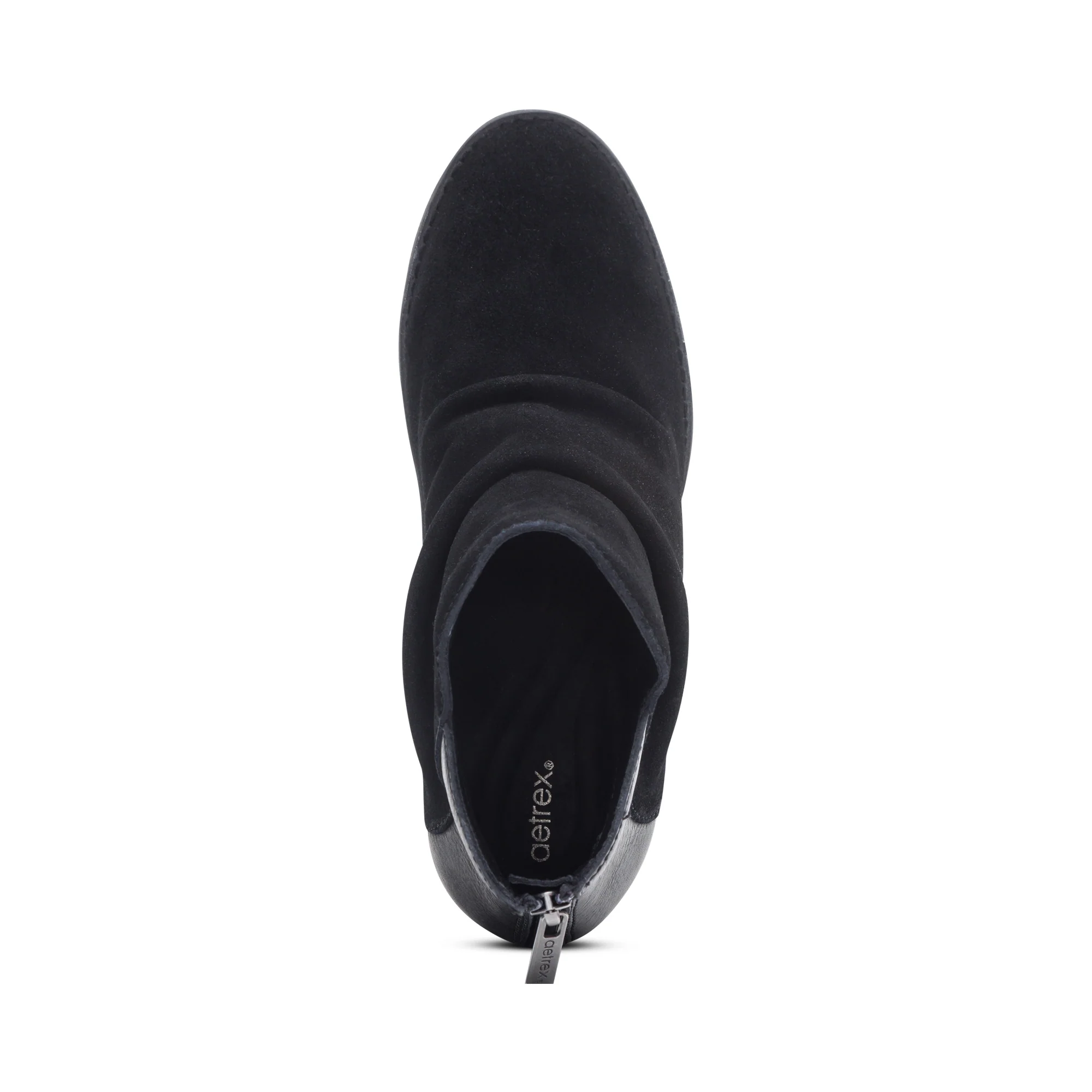 Kara Ankle Wedge Boot - Black - Image 5