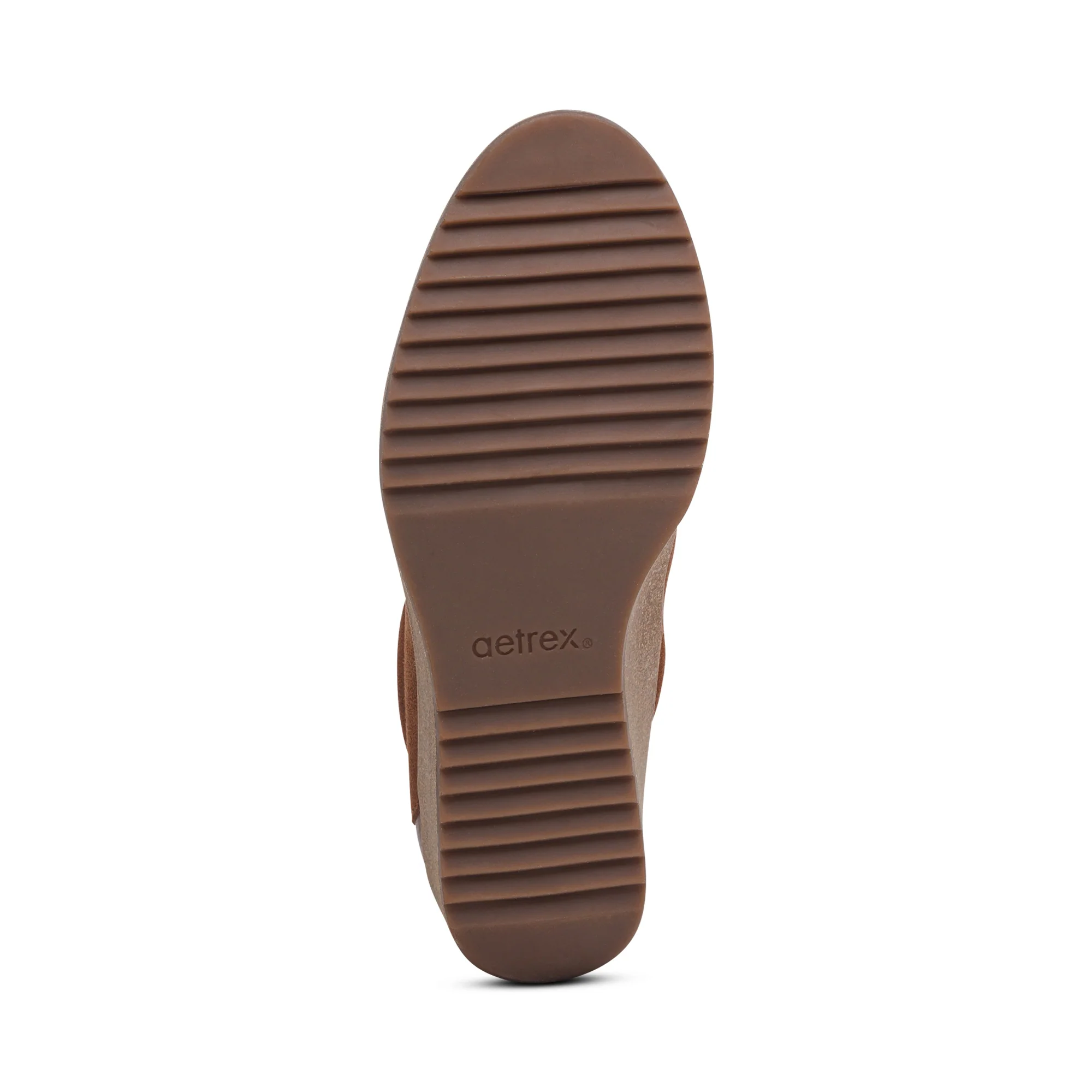 Kara Ankle Wedge Boot - Cognac - Image 6