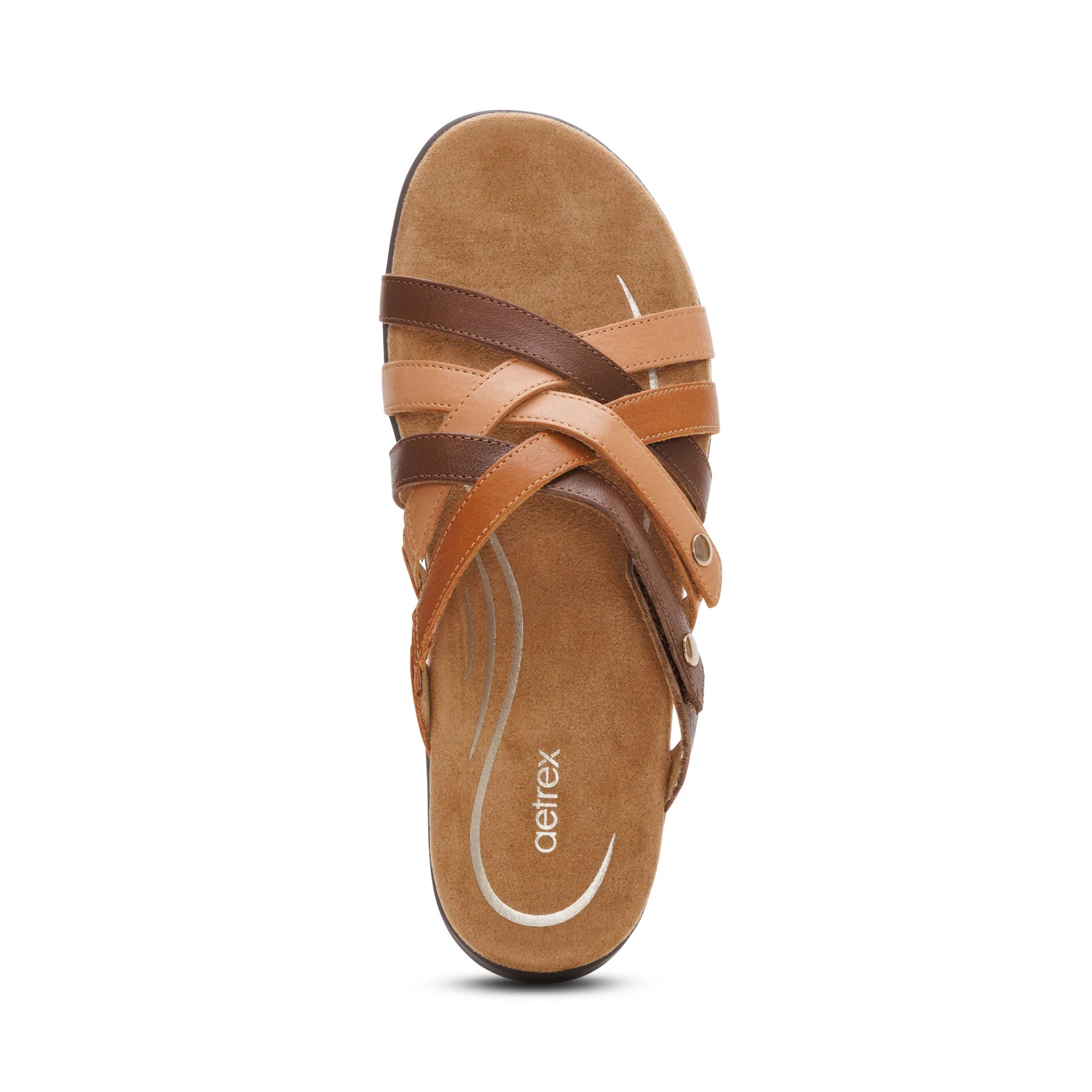 Kasey Adjustable Slide Sandal - Tan Multi - Image 5
