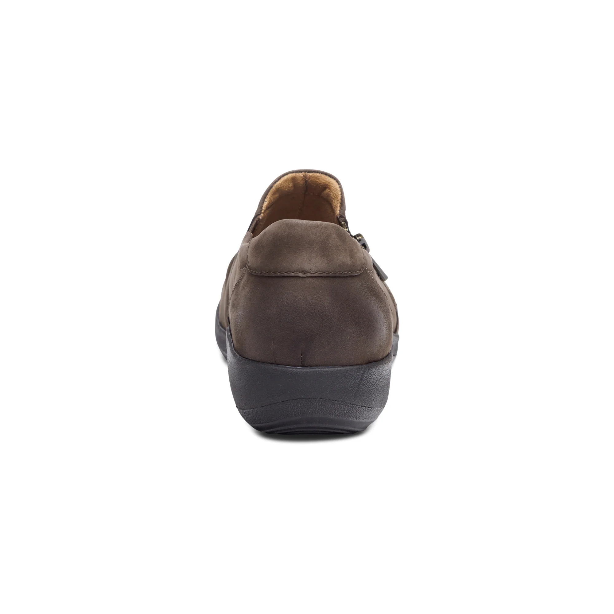 Katie Side Zip Slip-On - Dark Earth - Image 3