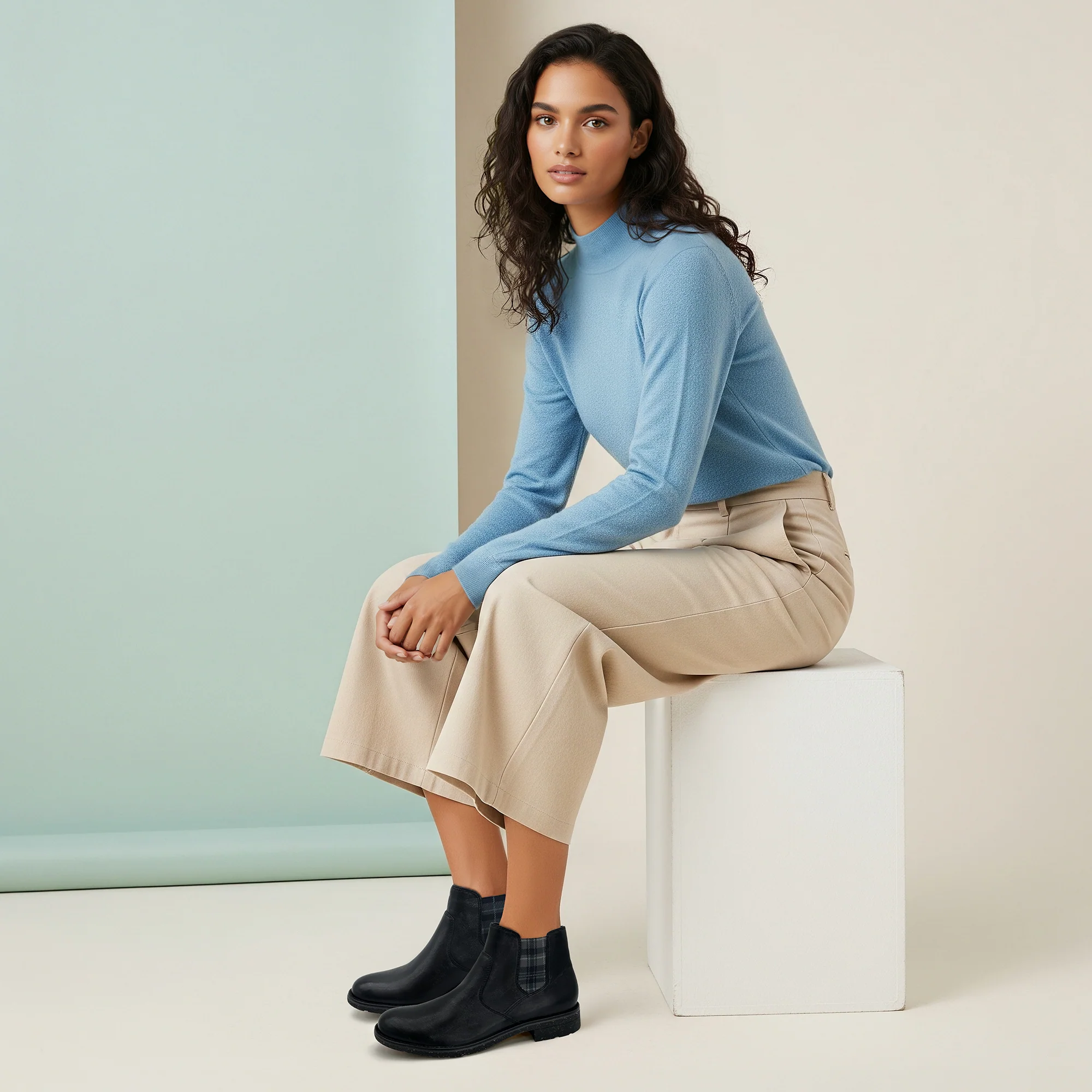 Kaylee Arch Support Chelsea Boot - Black - Image 7
