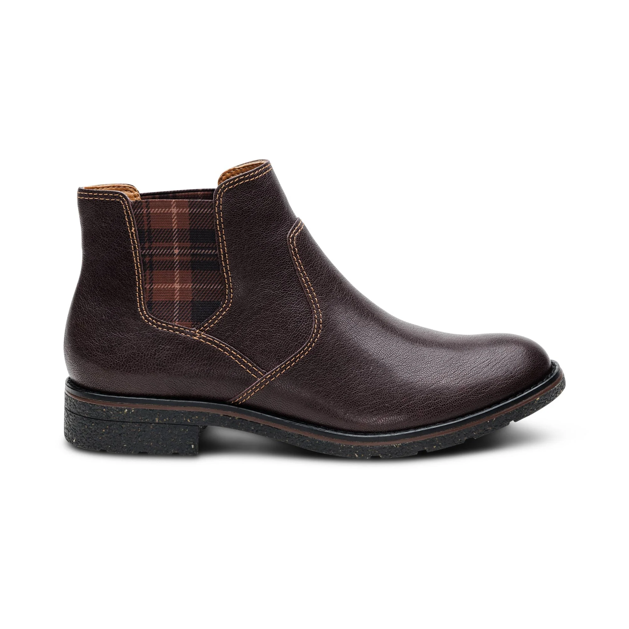 Kaylee Arch Support Chelsea Boot - Dark Brown - Image 2