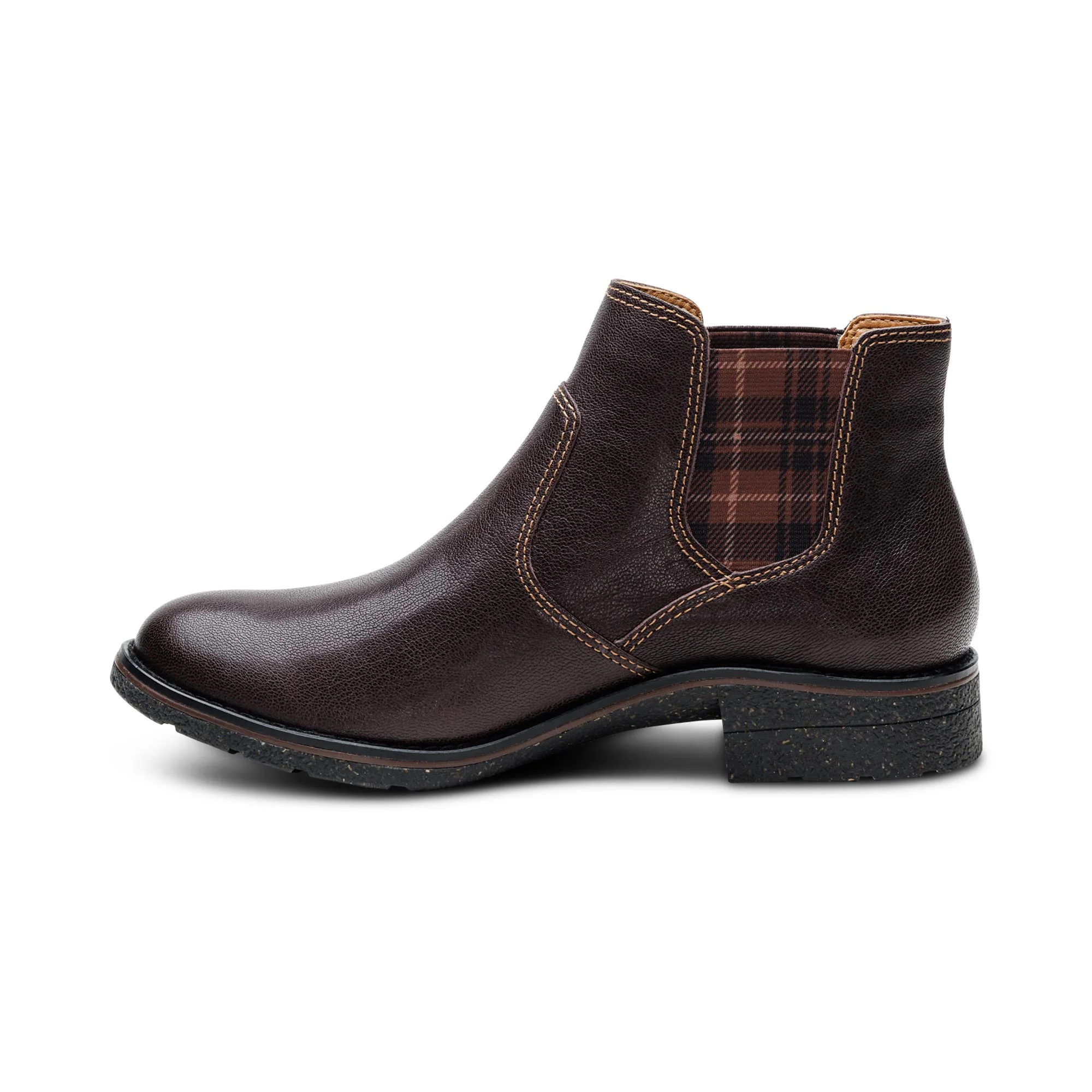 Kaylee Arch Support Chelsea Boot - Dark Brown - Image 4