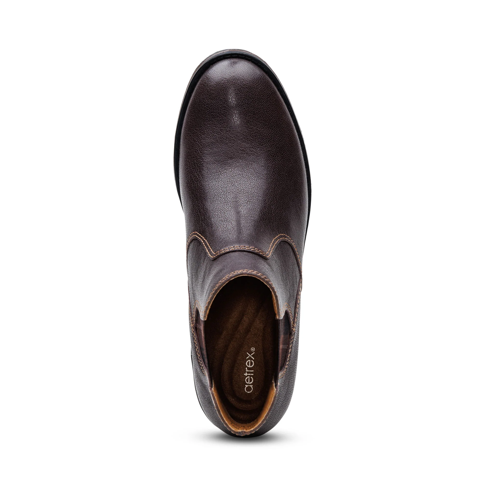 Kaylee Arch Support Chelsea Boot - Dark Brown - Image 5