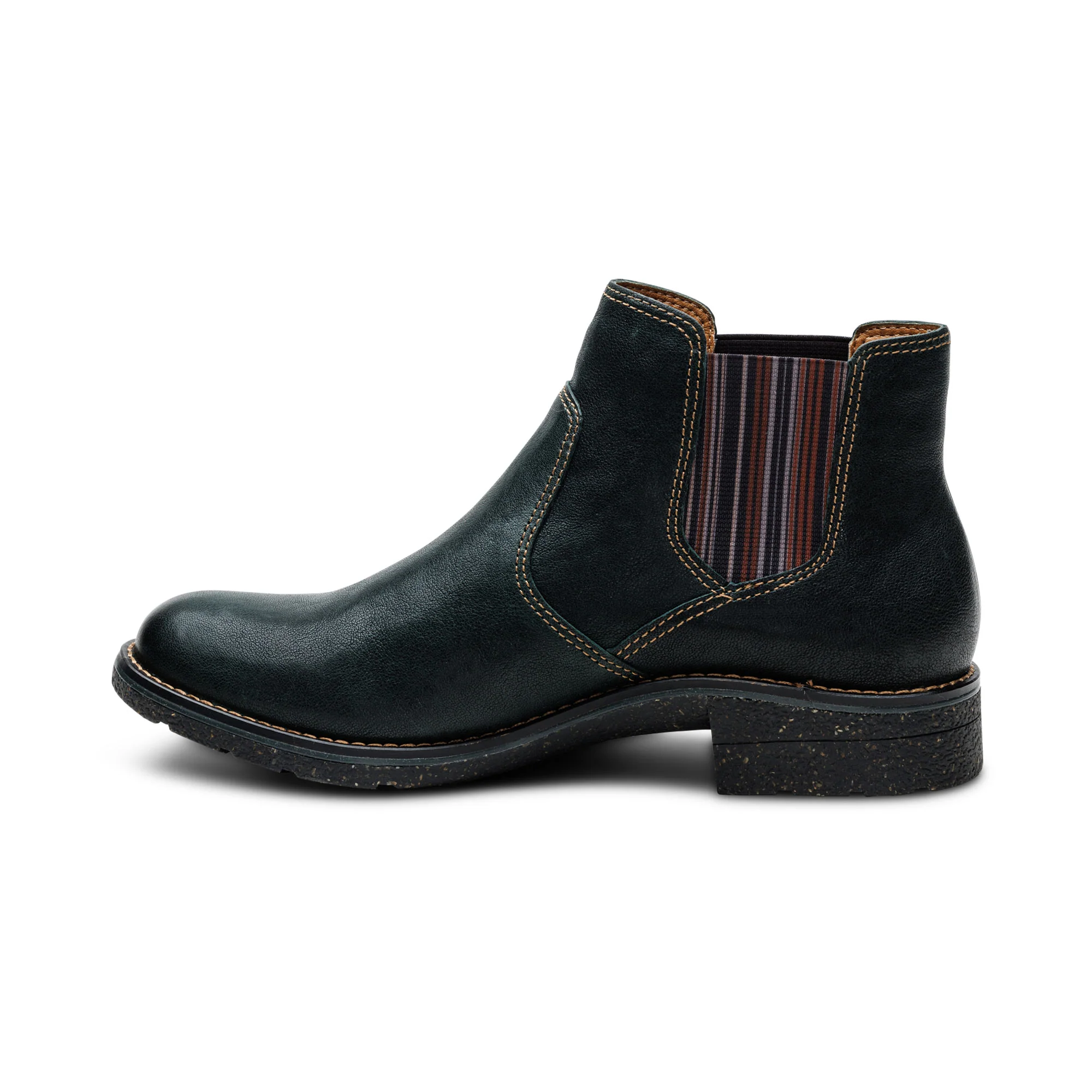 Kaylee Arch Support Chelsea Boot - Dark Green - Image 4