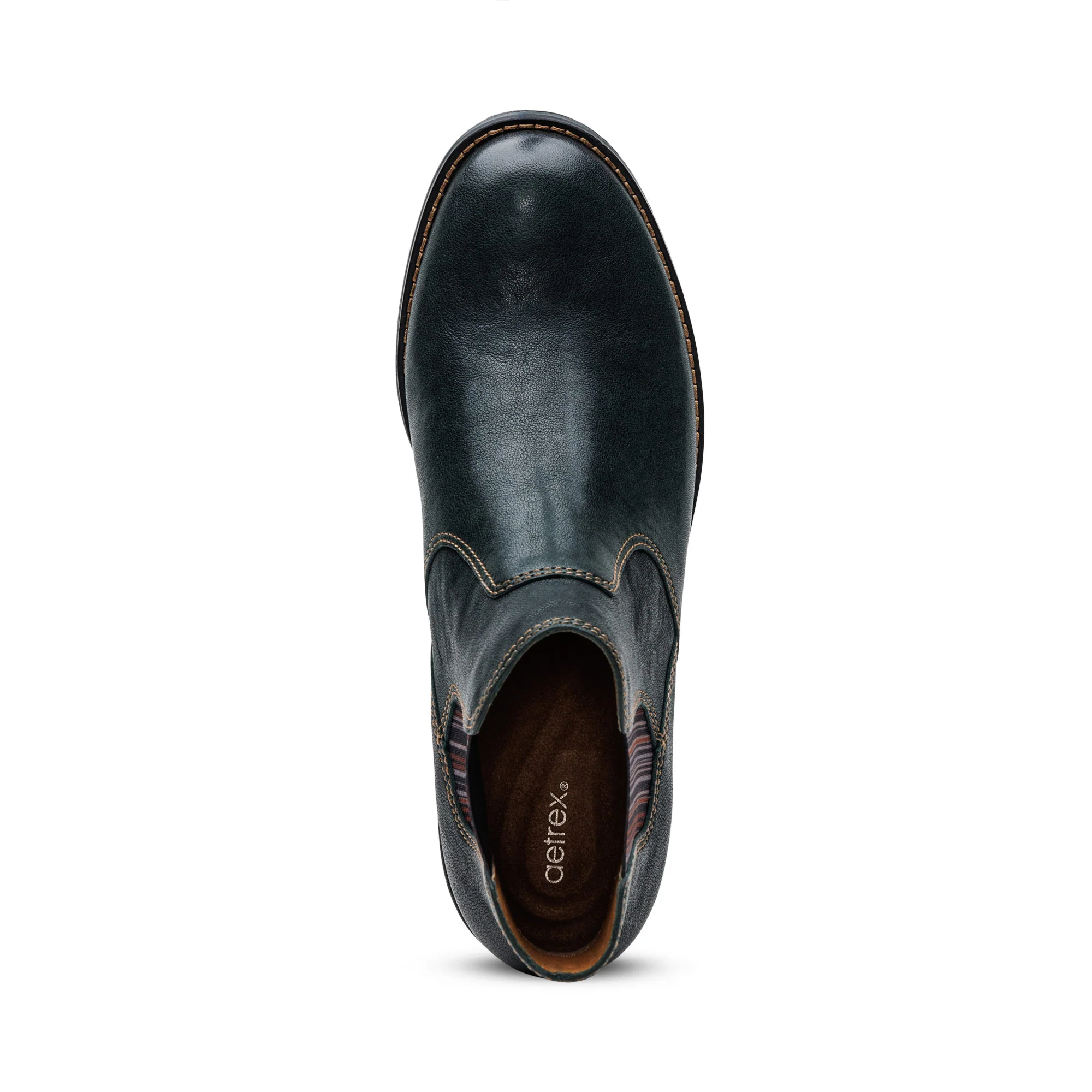 Kaylee Arch Support Chelsea Boot - Dark Green - Image 5