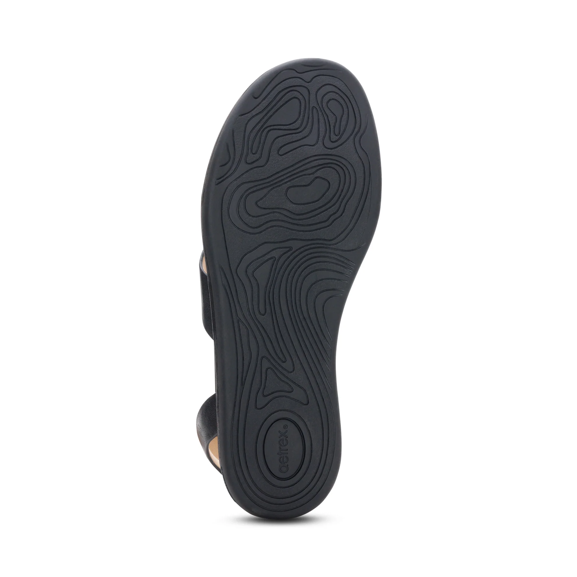 Kendall Arch Support Thong Sandal - Black - Image 6