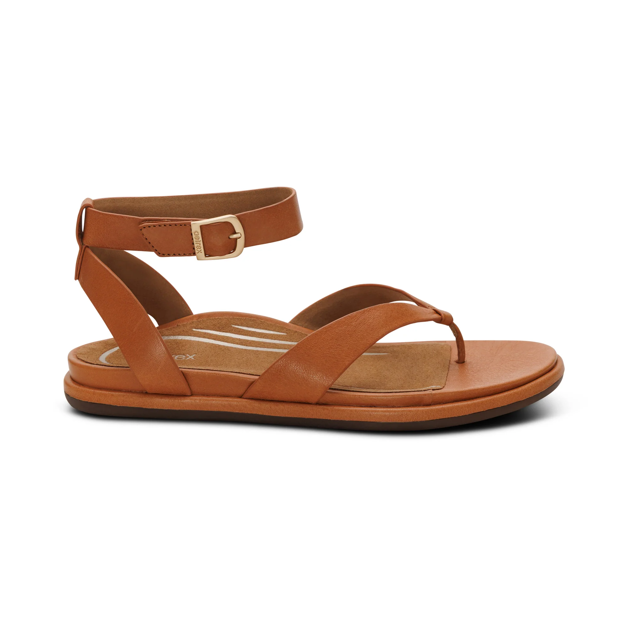 Kendall Arch Support Thong Sandal - Ginger - Image 2