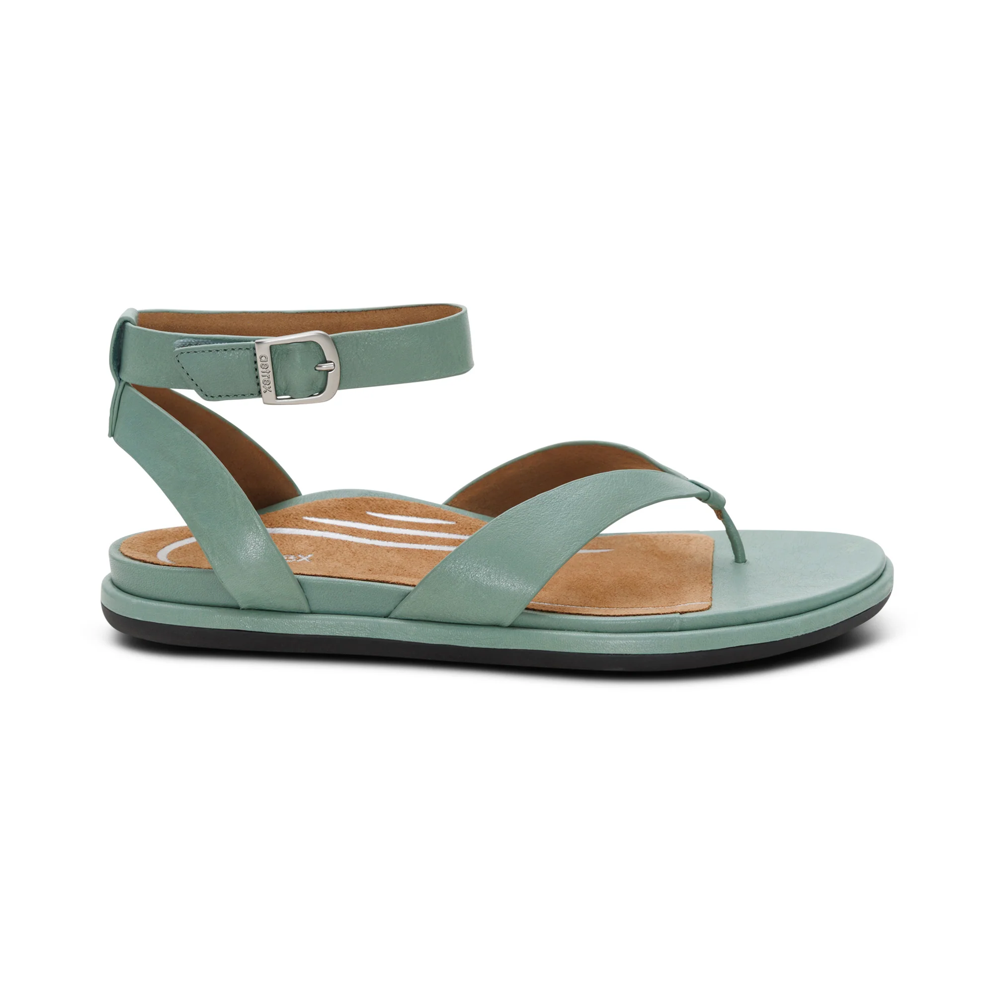 Kendall Arch Support Thong Sandal - Sage - Image 2