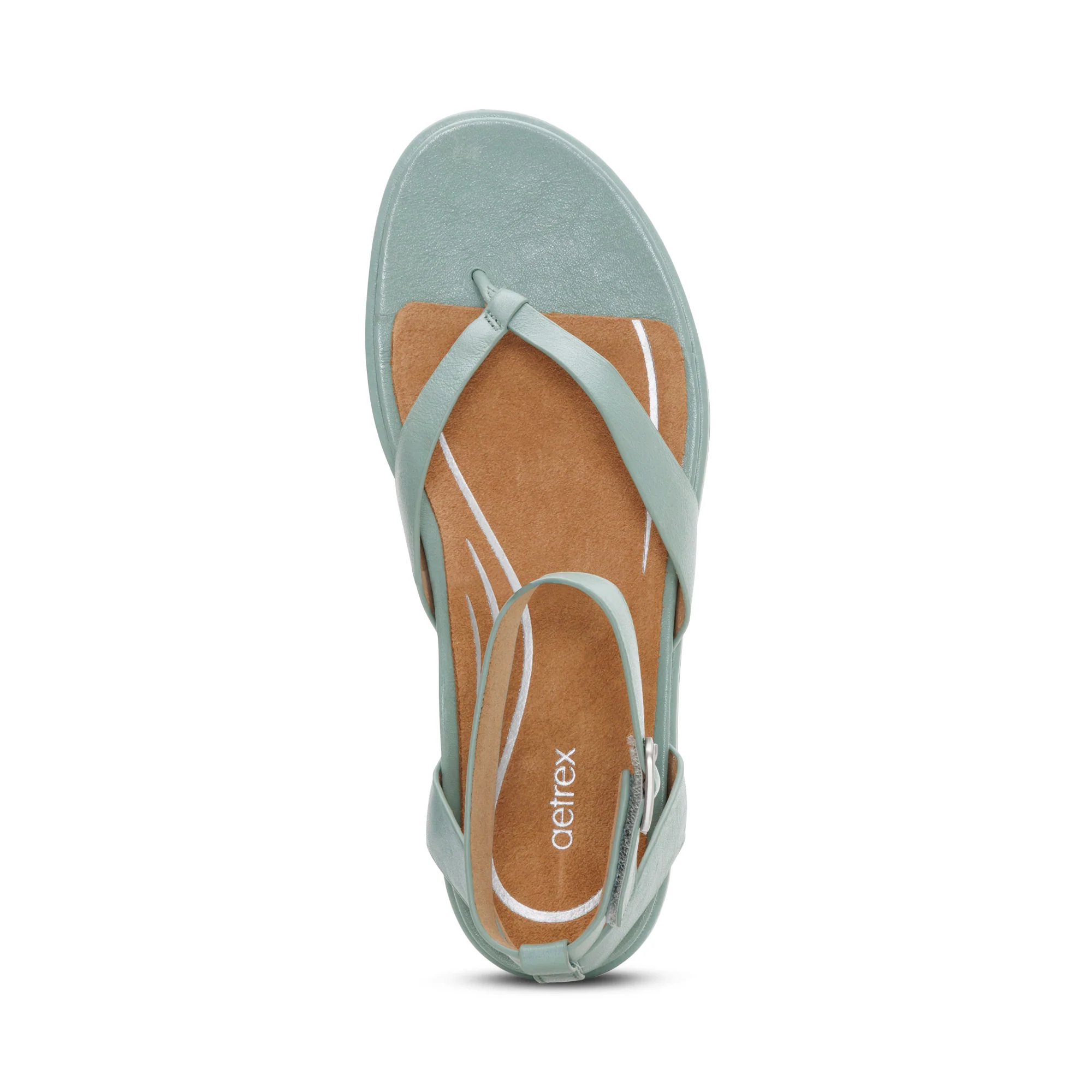 Kendall Arch Support Thong Sandal - Sage - Image 5