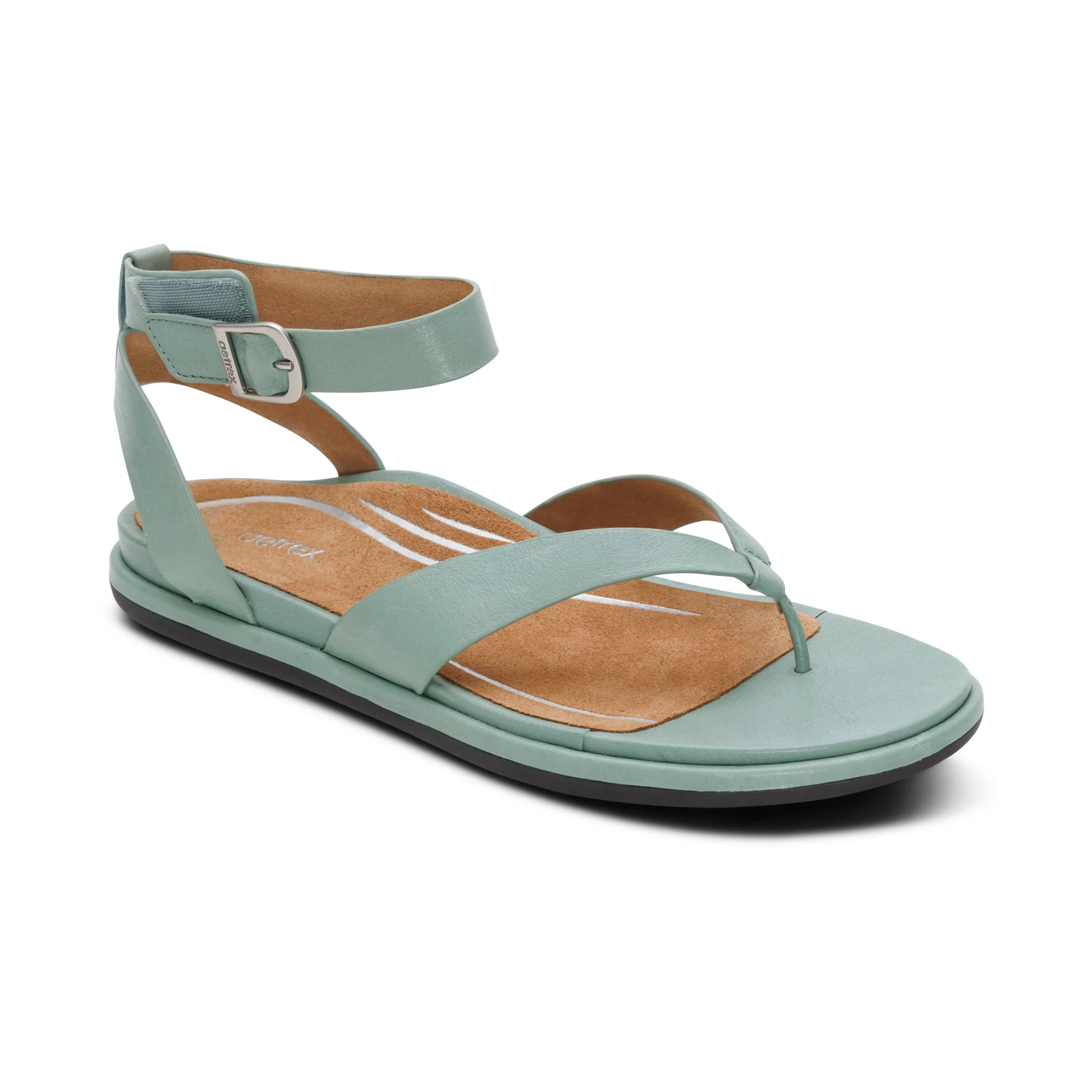 Kendall Arch Support Thong Sandal - Sage - Image 7