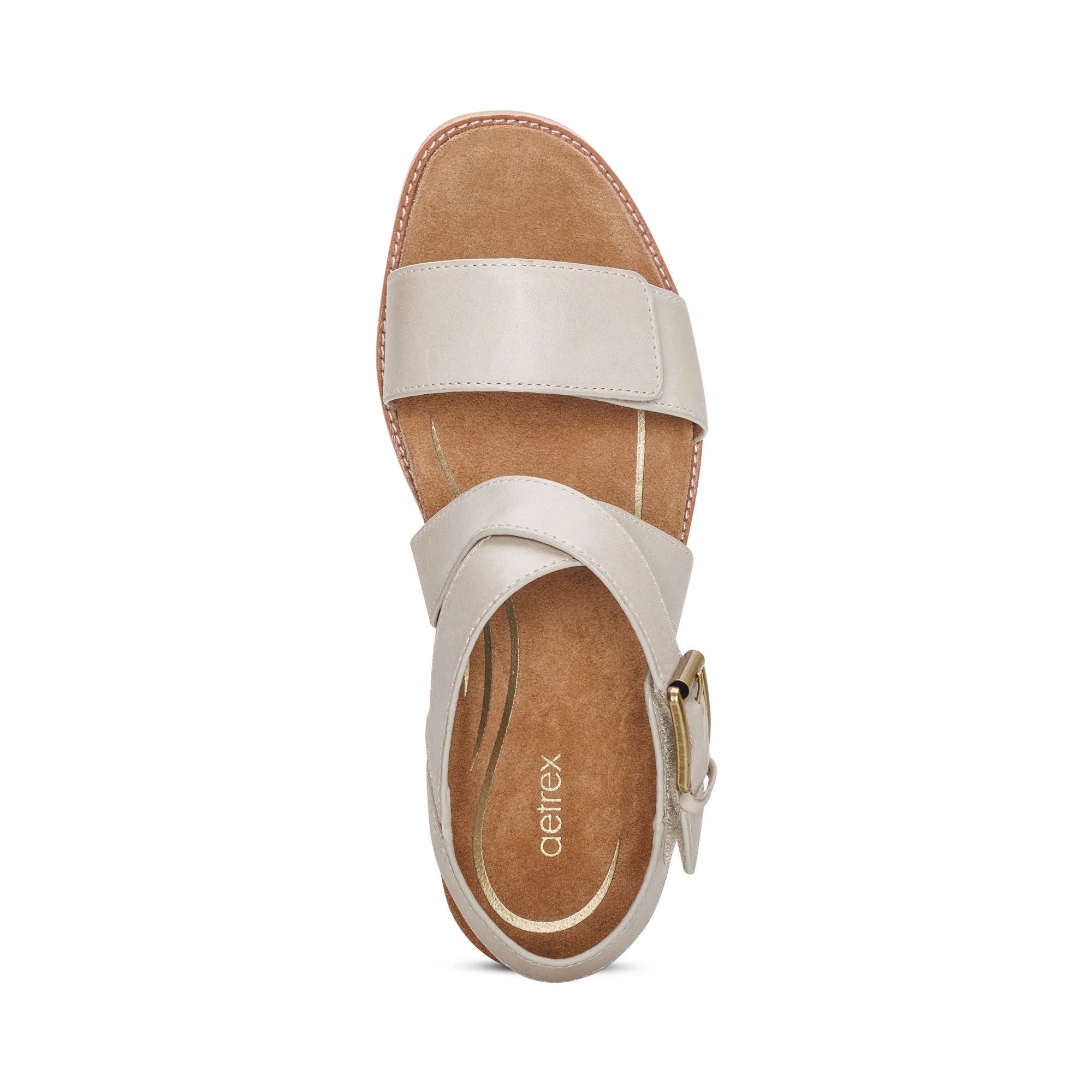 Kristin Arch Support Block Heel - Ivory - Image 5
