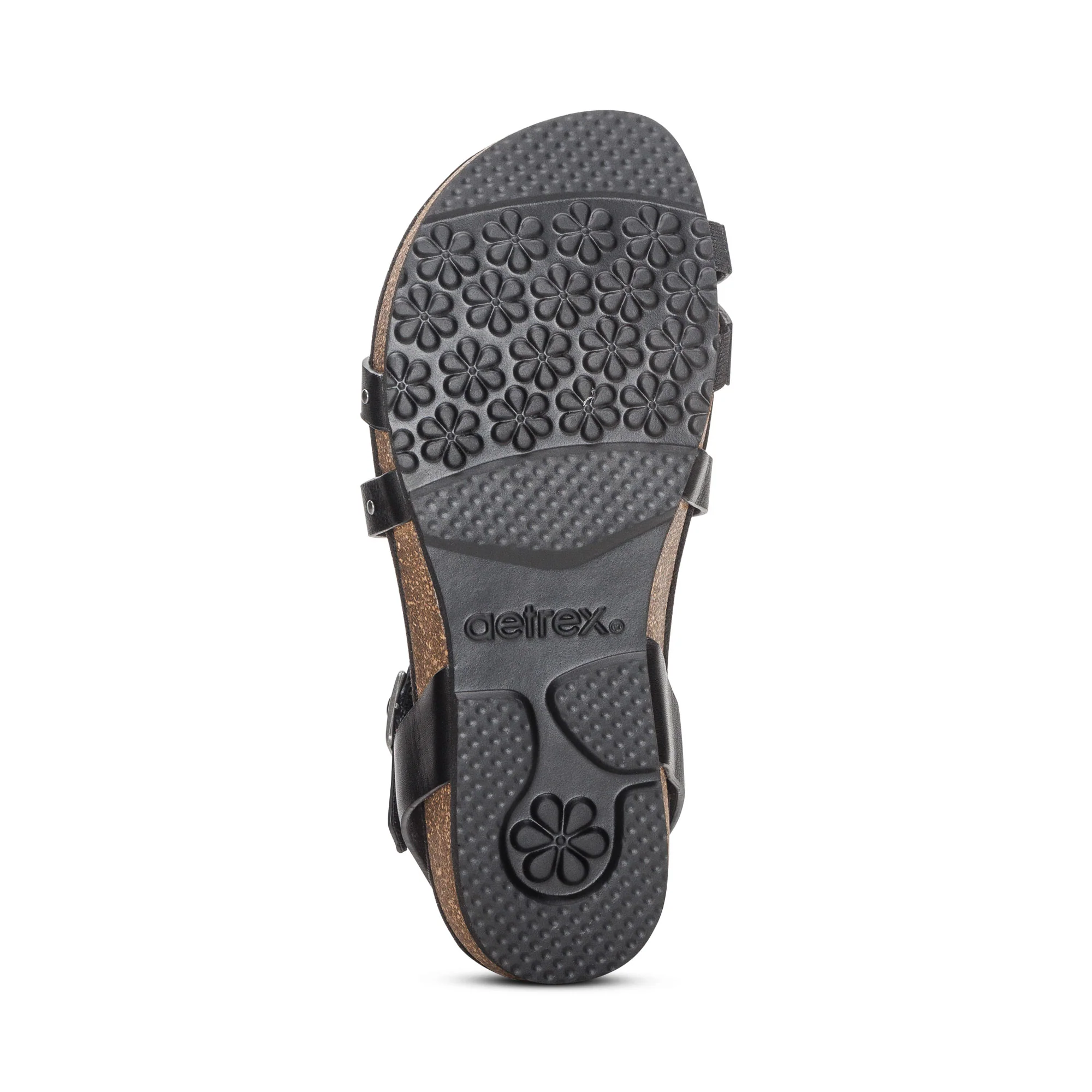 Lauren Quarter Strap Sandal - Black - Image 6