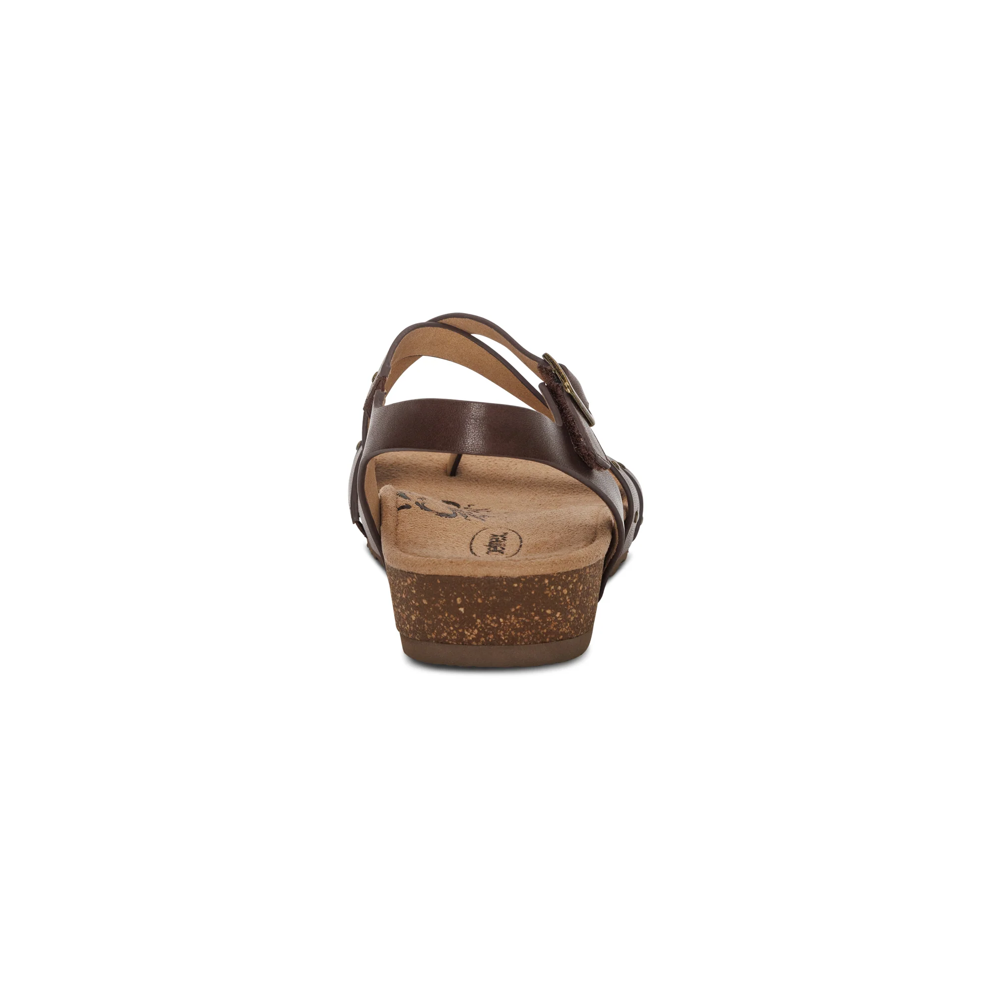 Lauren Quarter Strap Sandal - Coffee - Image 3