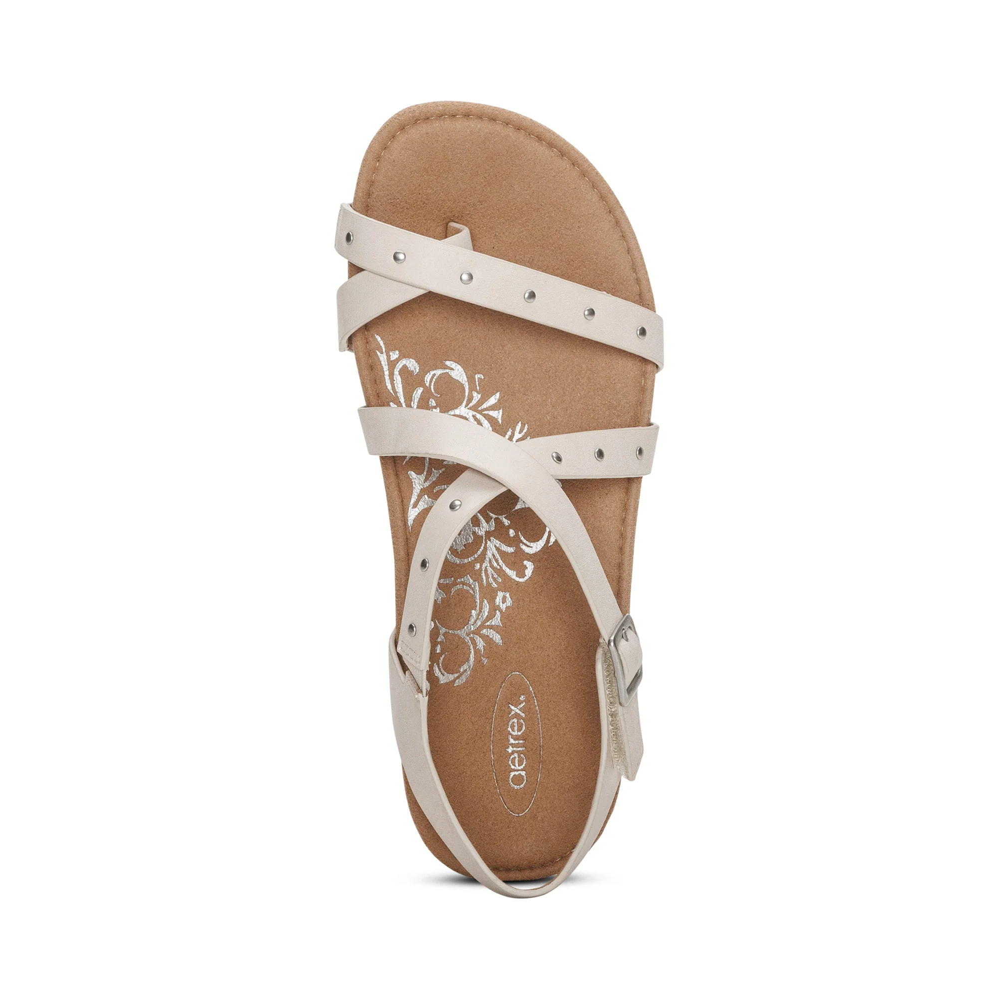 Lauren Quarter Strap Sandal - Ivory - Image 5