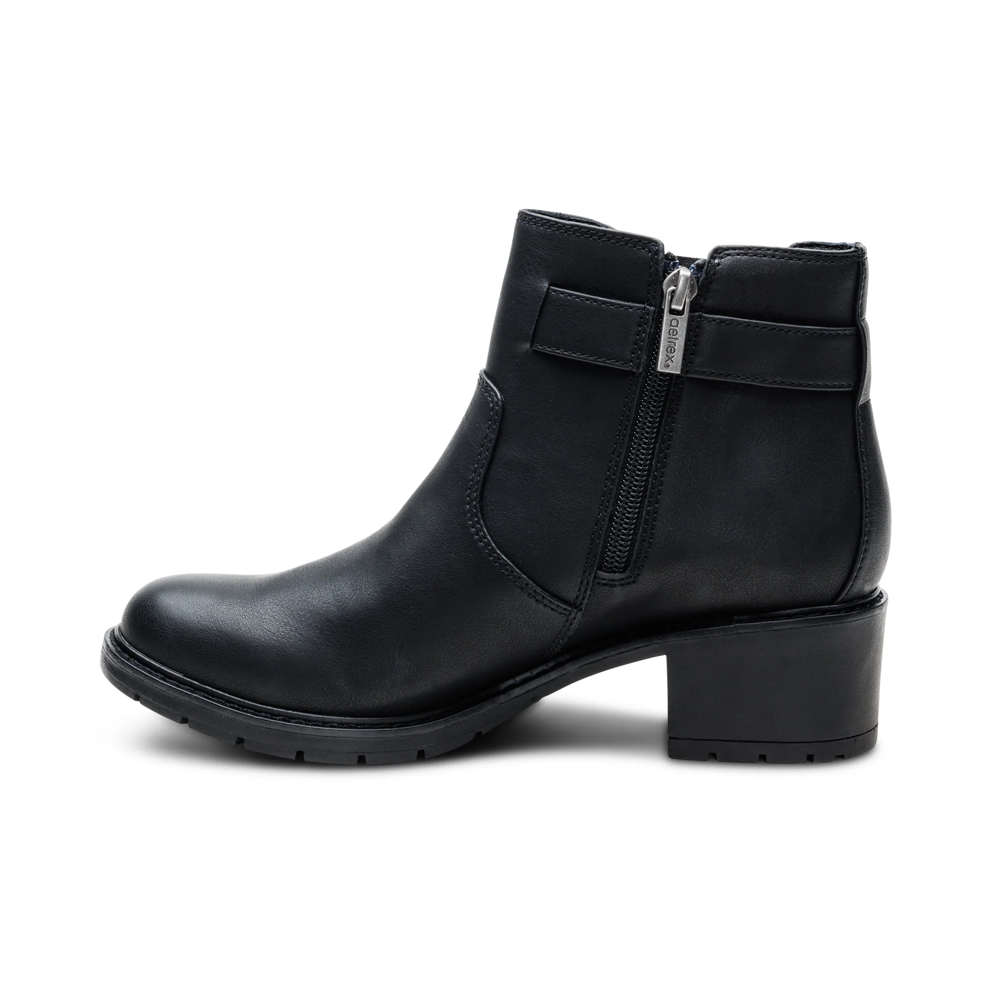 Layla Side Zip Boot - Black - Image 4