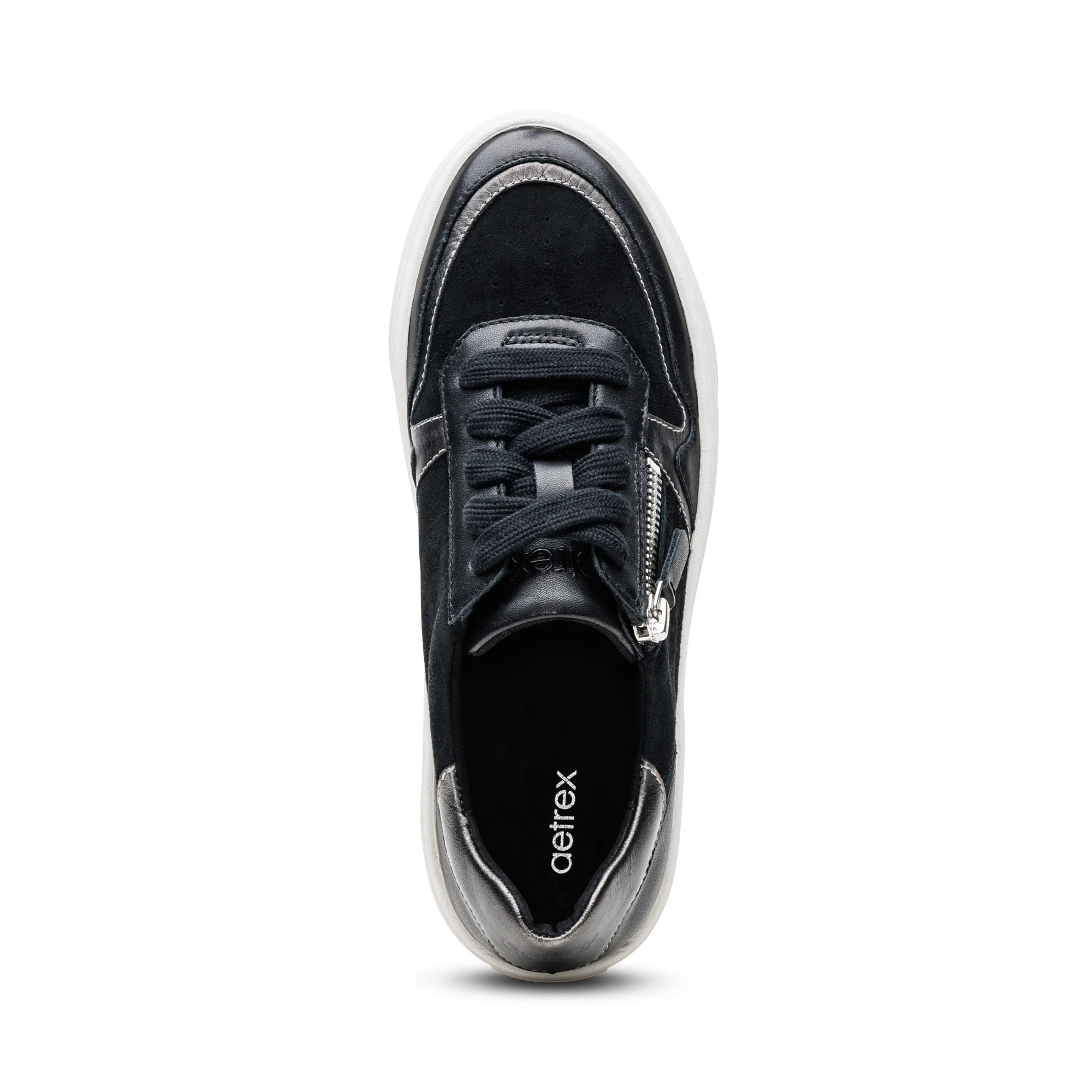Leigh Arch Support Platform Sneaker - Black - Image 5