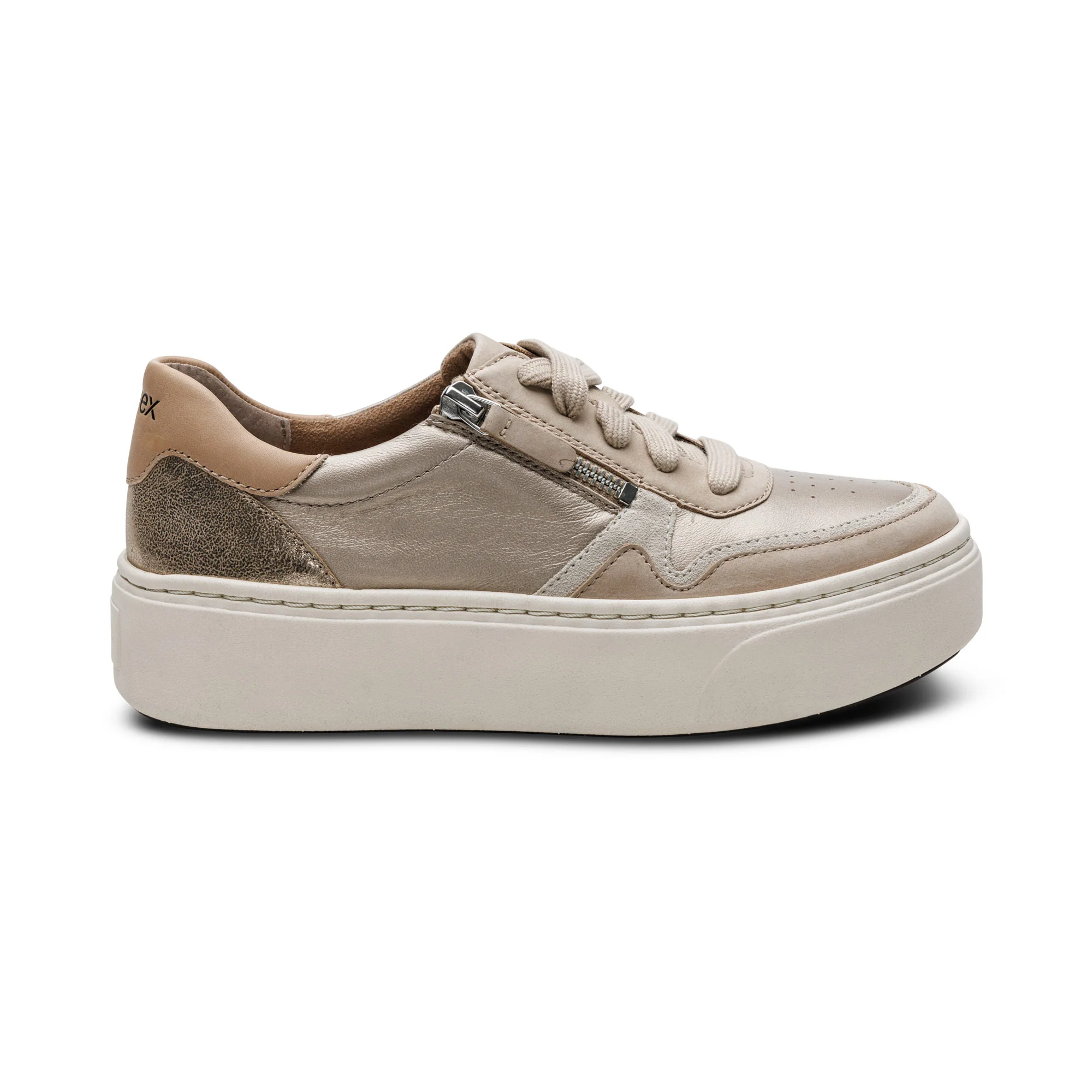 Leigh Arch Support Platform Sneaker - Tan - Image 2