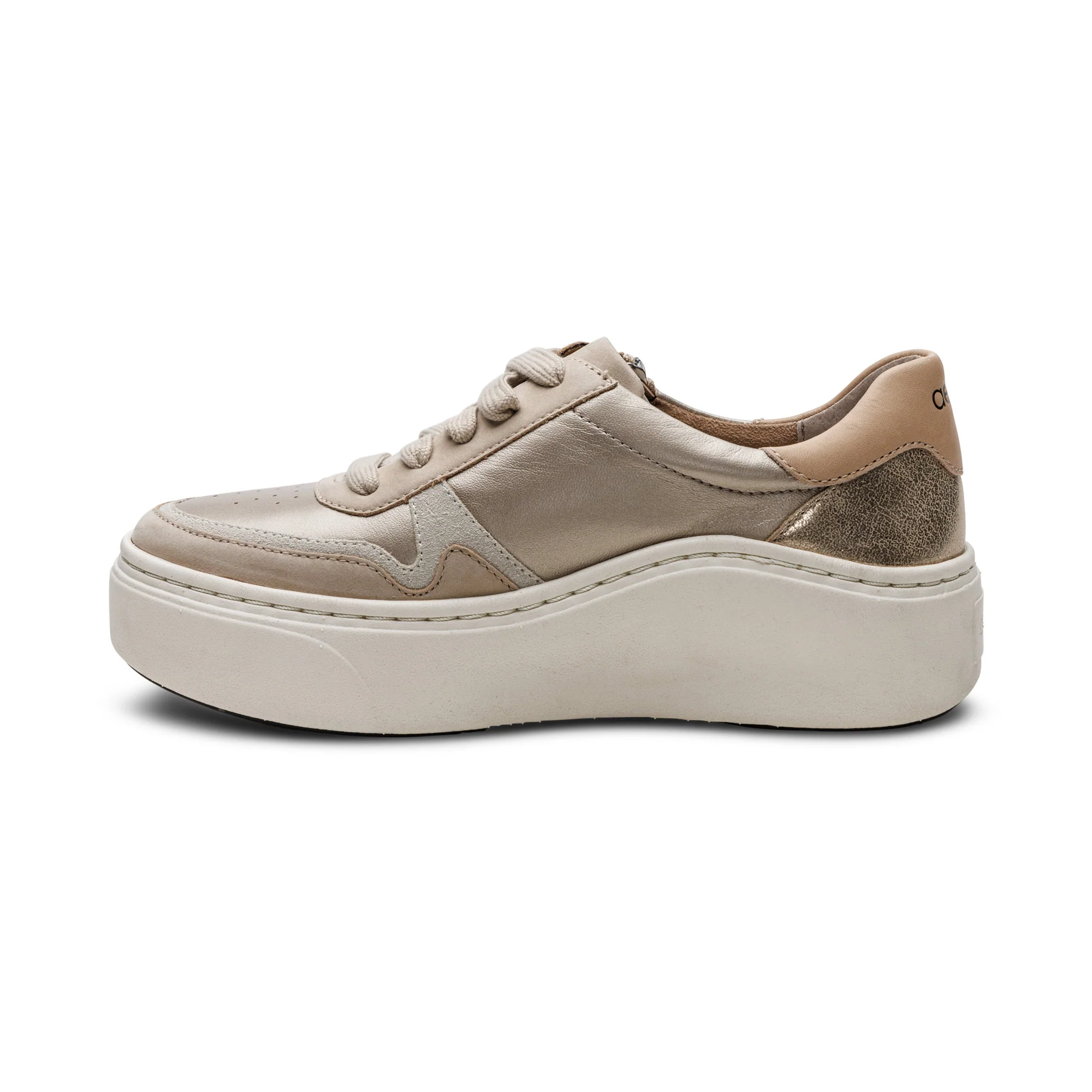 Leigh Arch Support Platform Sneaker - Tan - Image 4