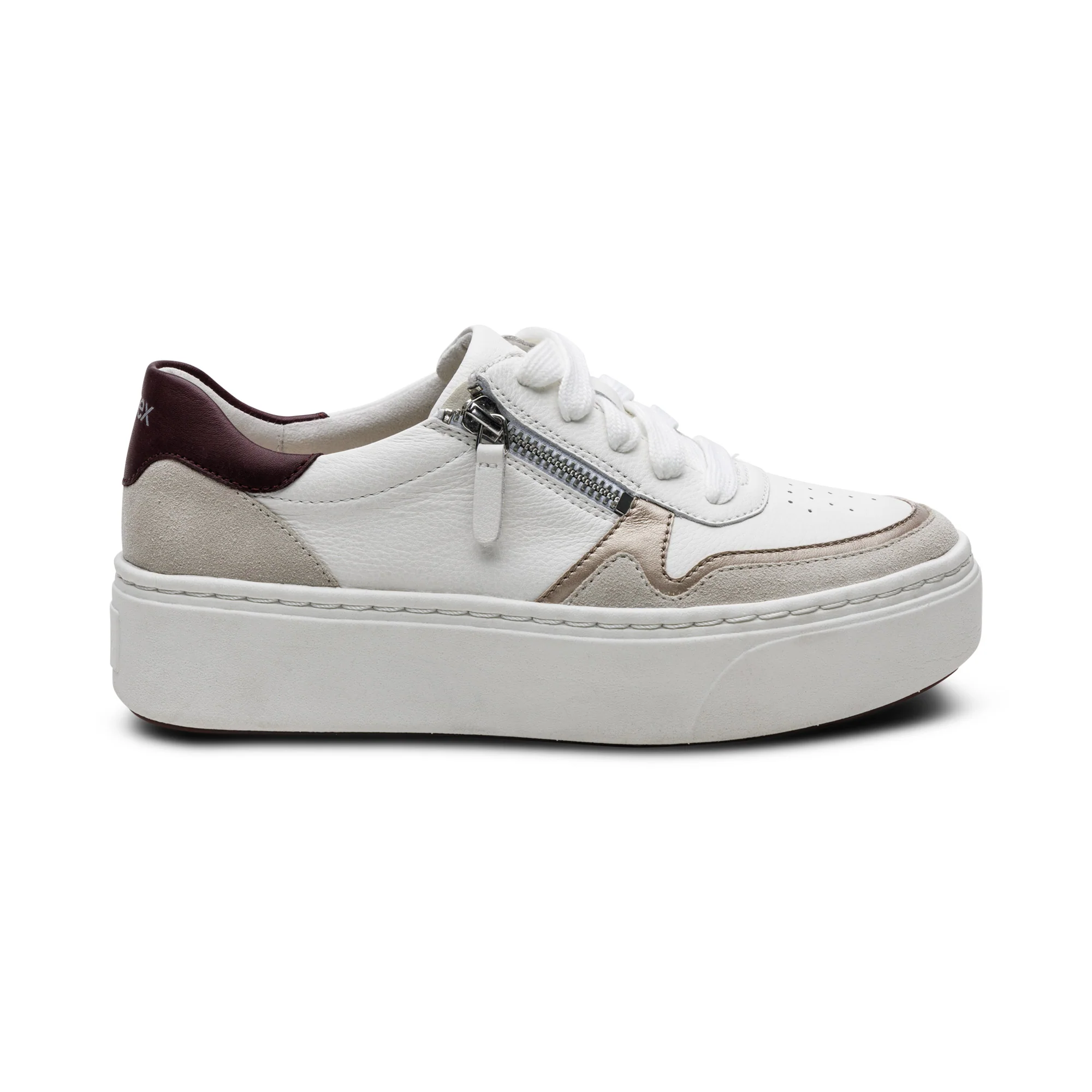 Leigh Arch Support Platform Sneaker - White - Image 2