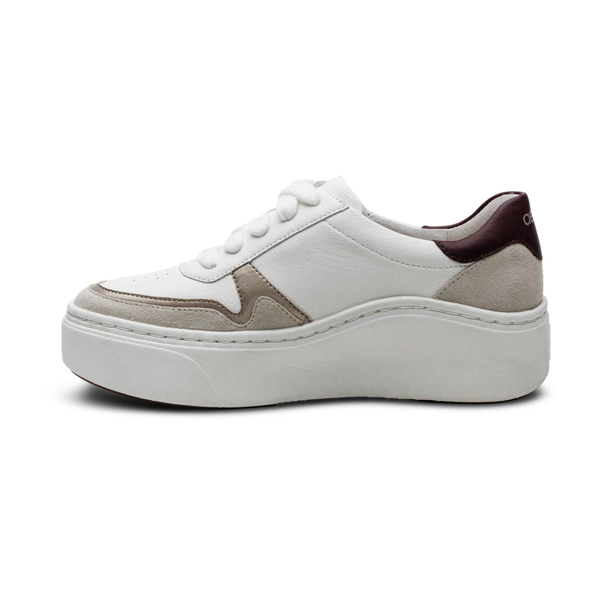 Leigh Arch Support Platform Sneaker - White - Image 4
