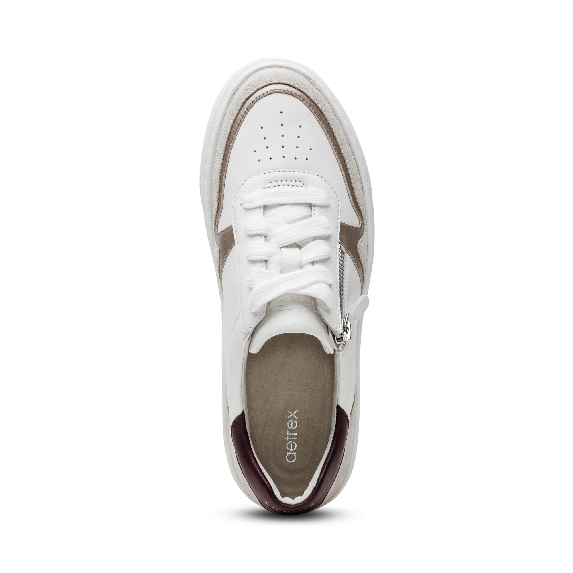 Leigh Arch Support Platform Sneaker - White - Image 5
