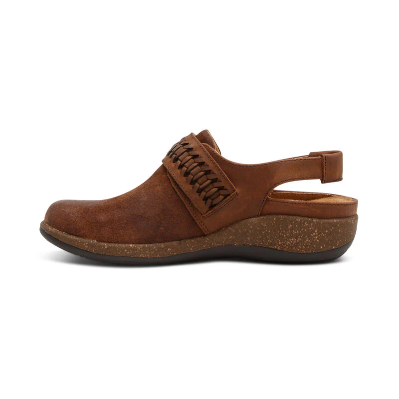 Leni Slingback Clog - Tobacco - Image 4