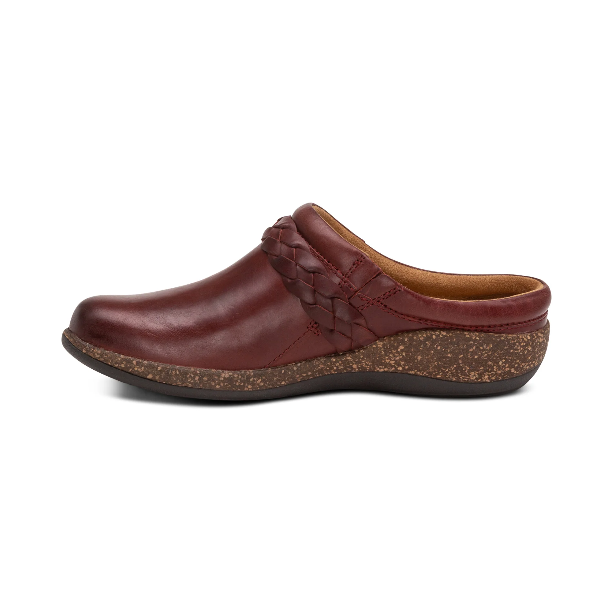 Libby Comfort Clog - Burgundy - Image 3