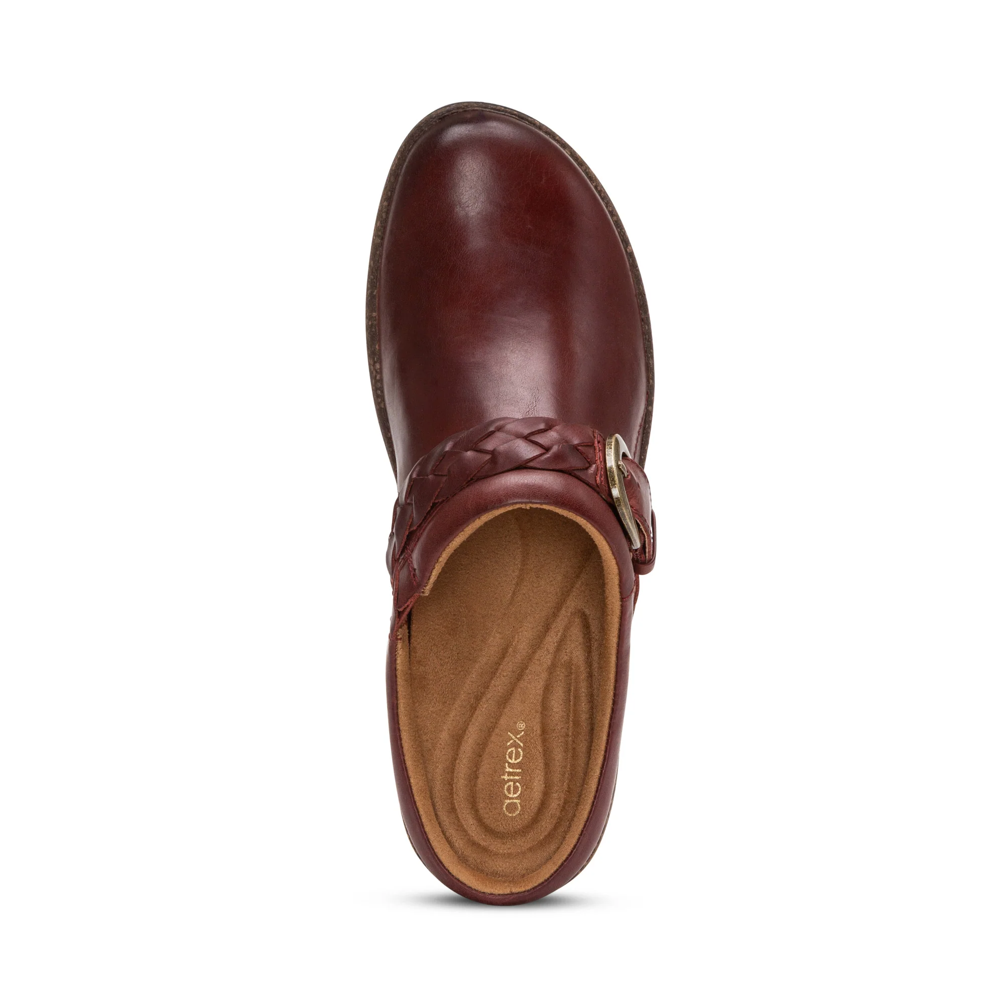 Libby Comfort Clog - Burgundy - Image 4
