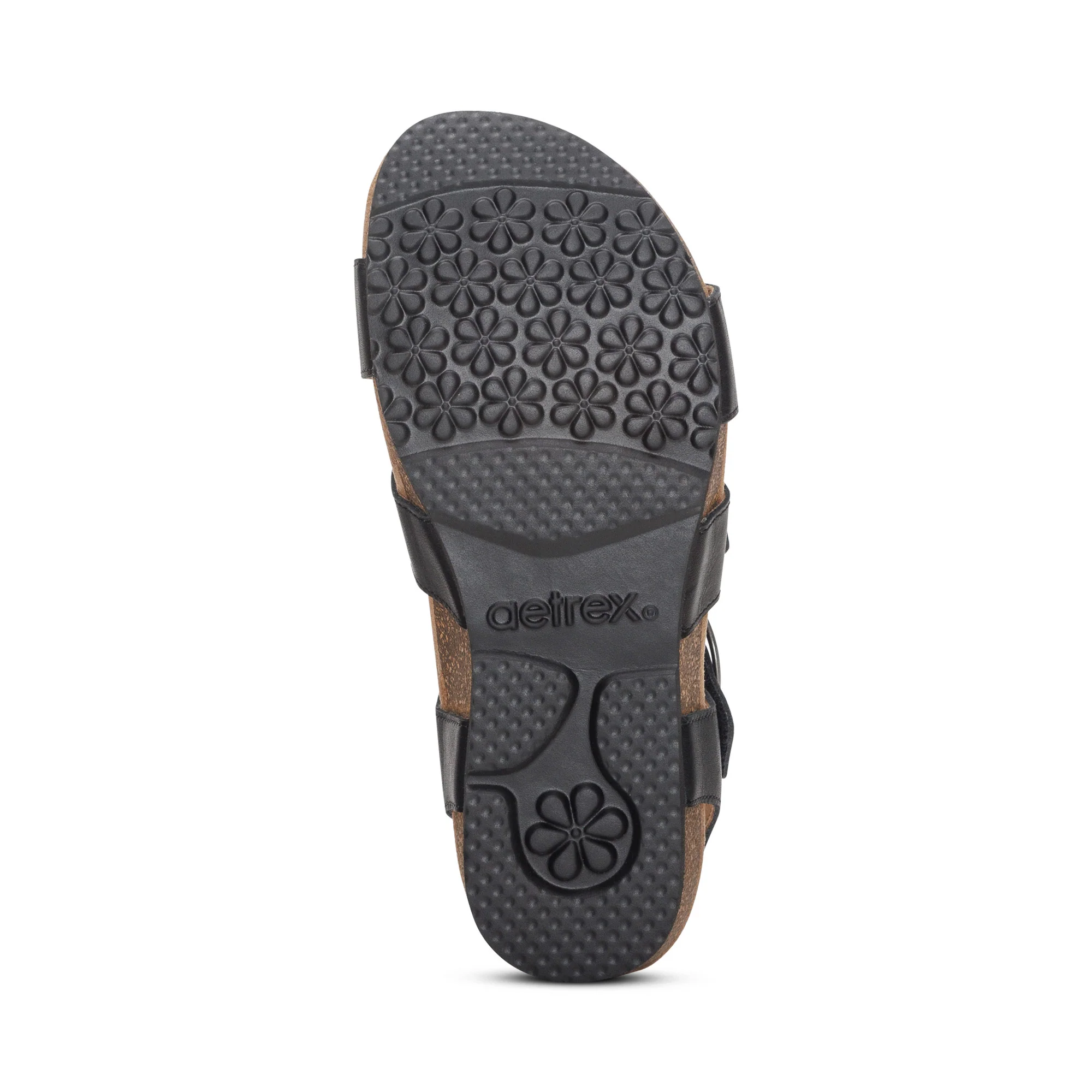 Lilly Adjustable Quarter Strap Sandal - Black - Image 6