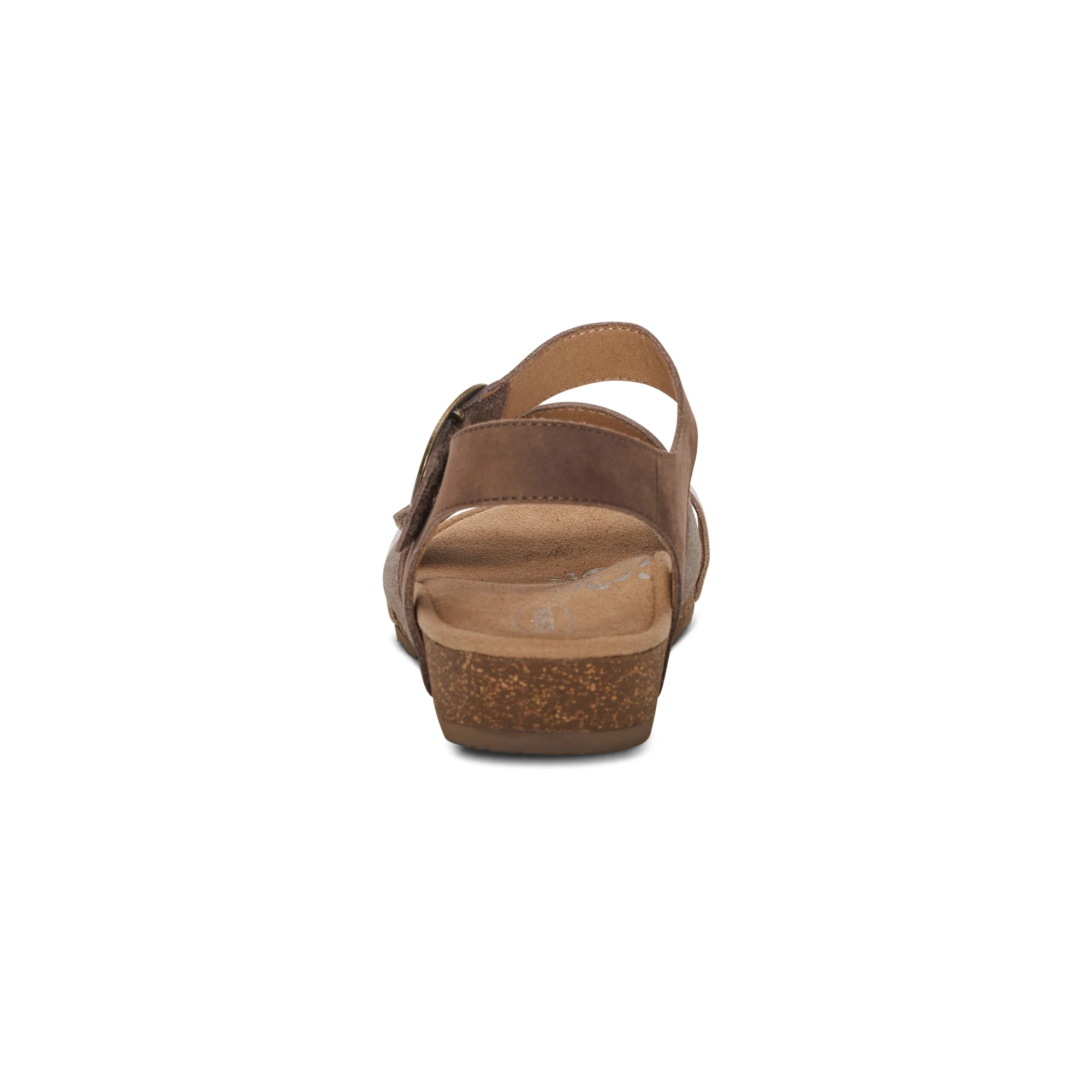 Lilly Adjustable Quarter Strap Sandal - Taupe - Image 3