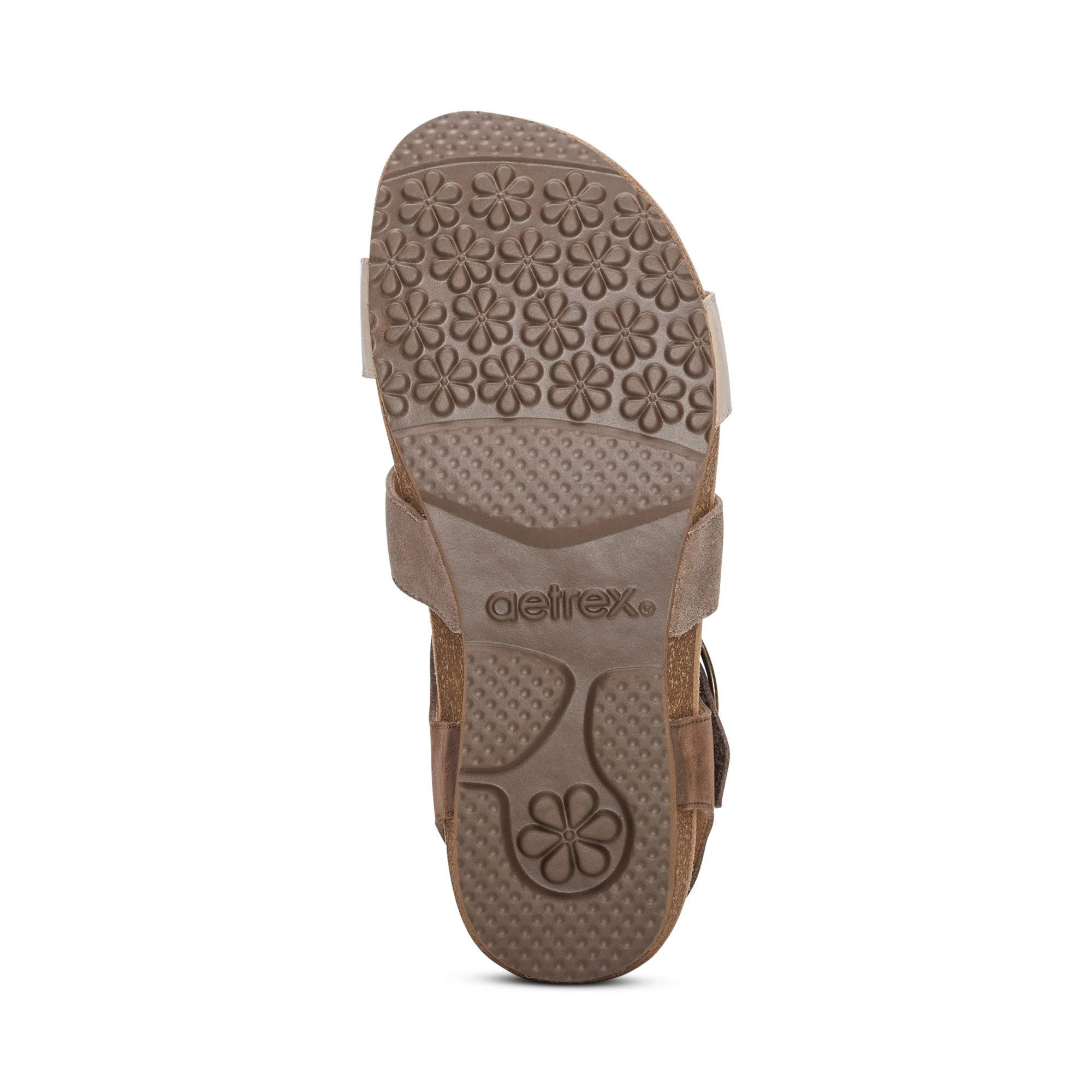 Lilly Adjustable Quarter Strap Sandal - Taupe - Image 6