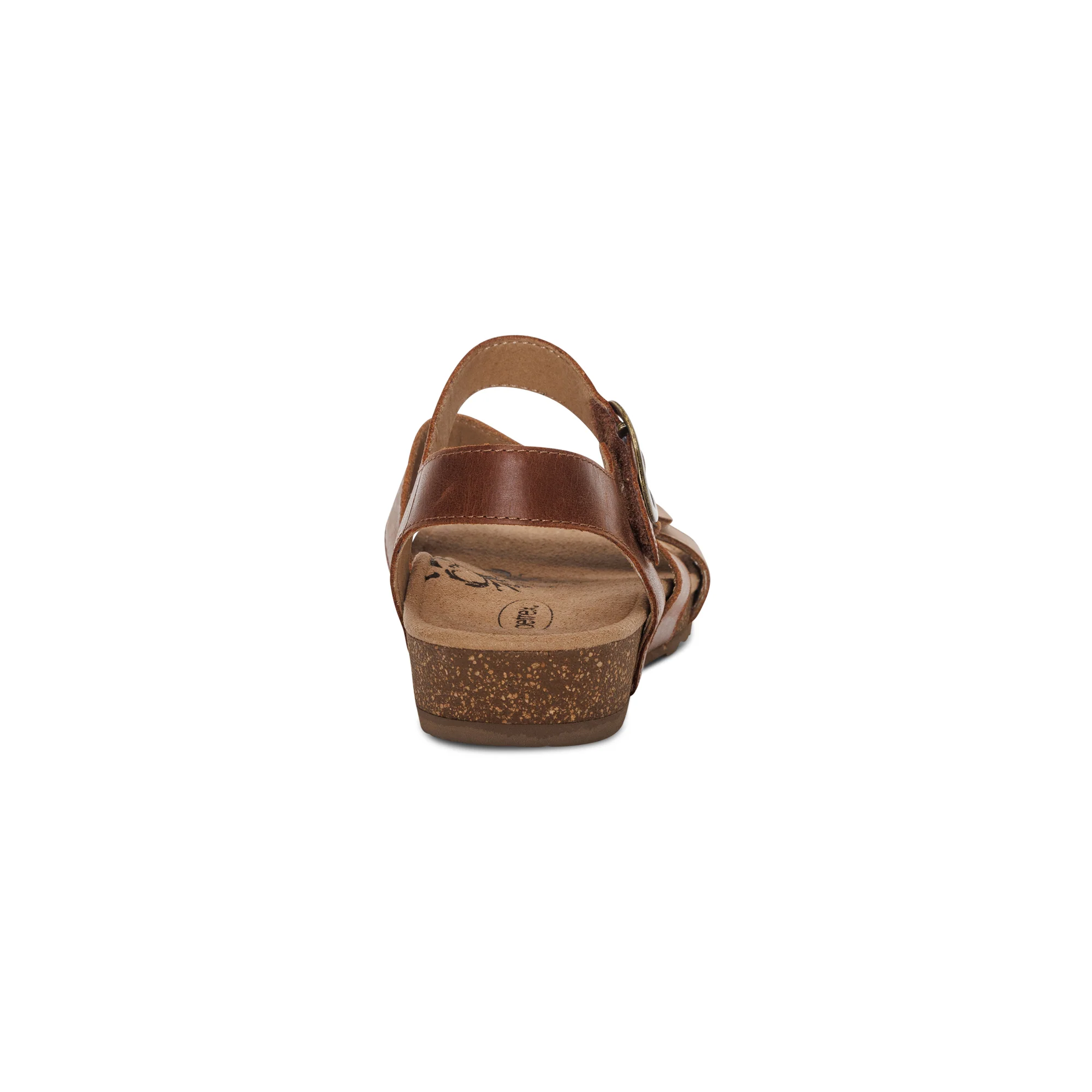 Lilly Adjustable Quarter Strap Sandal - Walnut - Image 3
