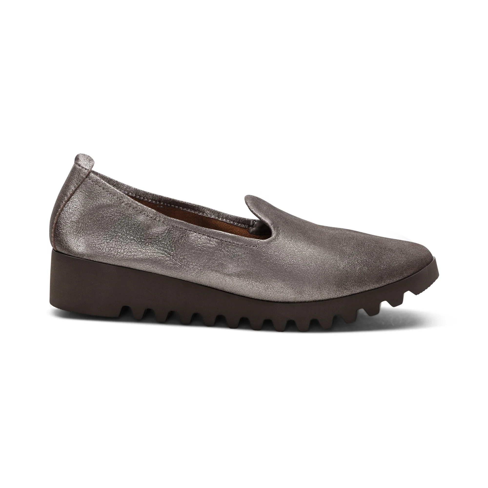 Liz Arch Support Slip-On - Brushed Silver - Image 2