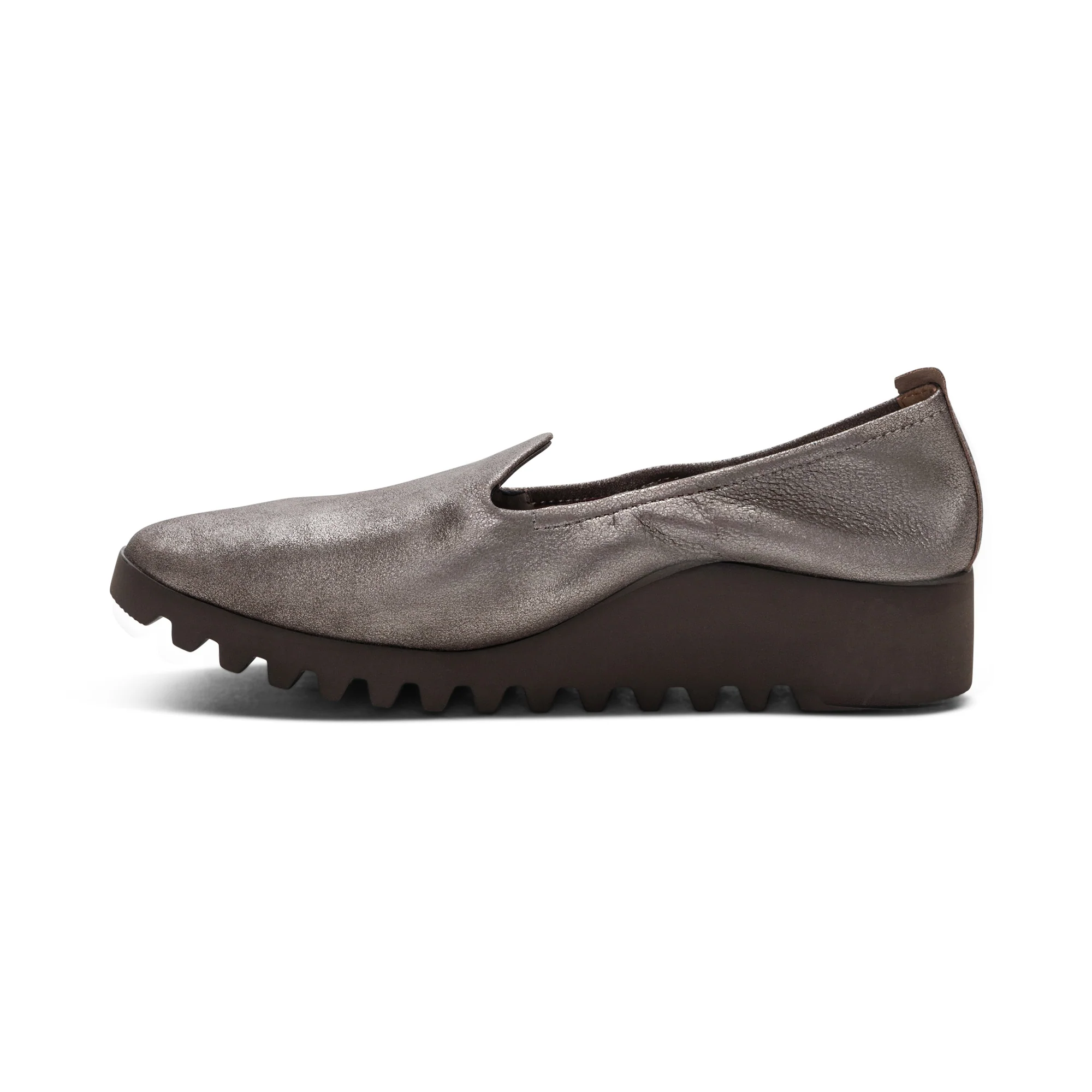Liz Arch Support Slip-On - Brushed Silver - Image 4