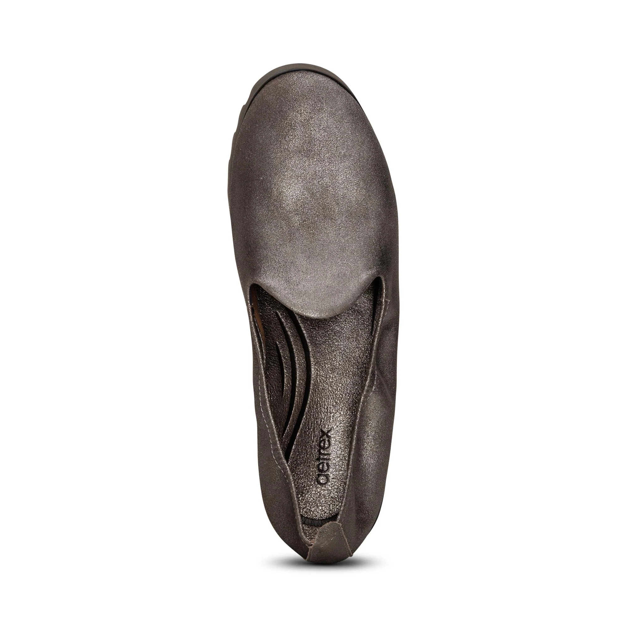 Liz Arch Support Slip-On - Brushed Silver - Image 5
