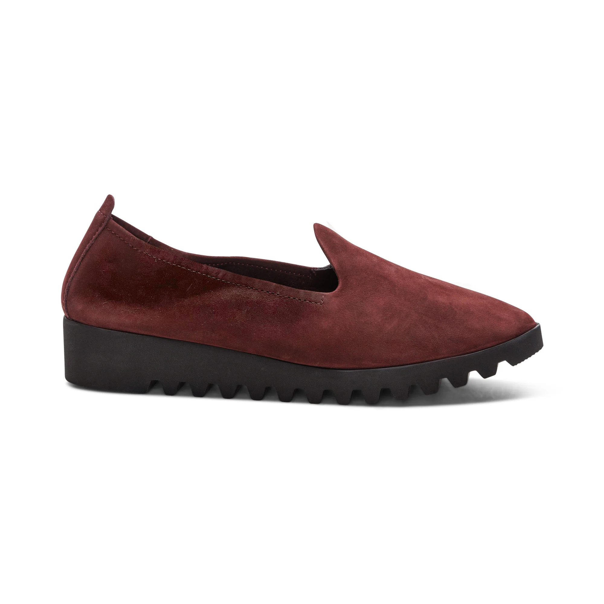 Liz Arch Support Slip-On - Burgundy - Image 2