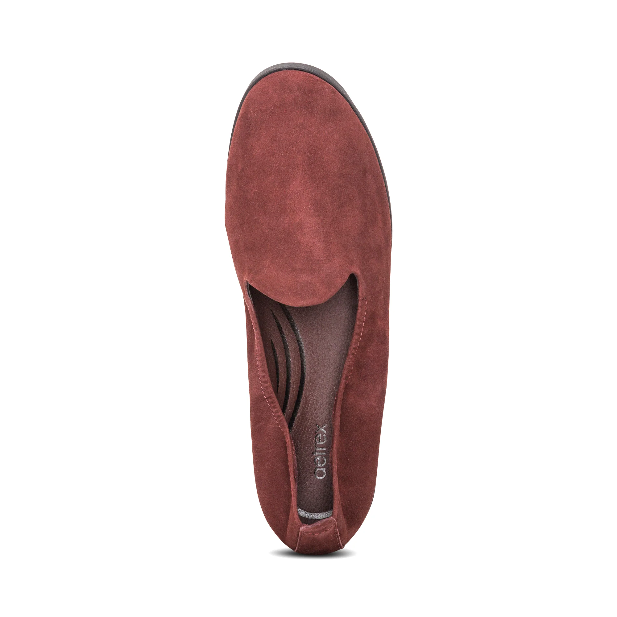 Liz Arch Support Slip-On - Burgundy - Image 5