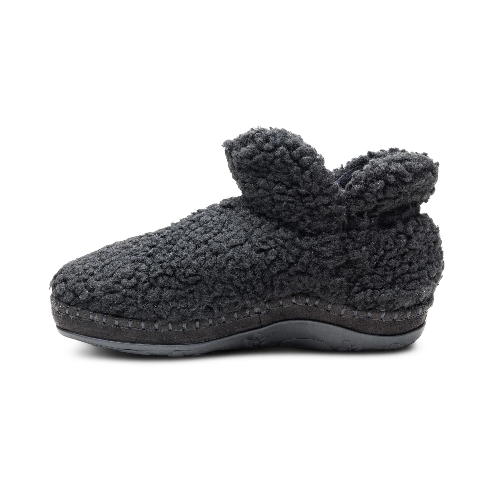 Malina Arch Support Slipper - Black - Image 4