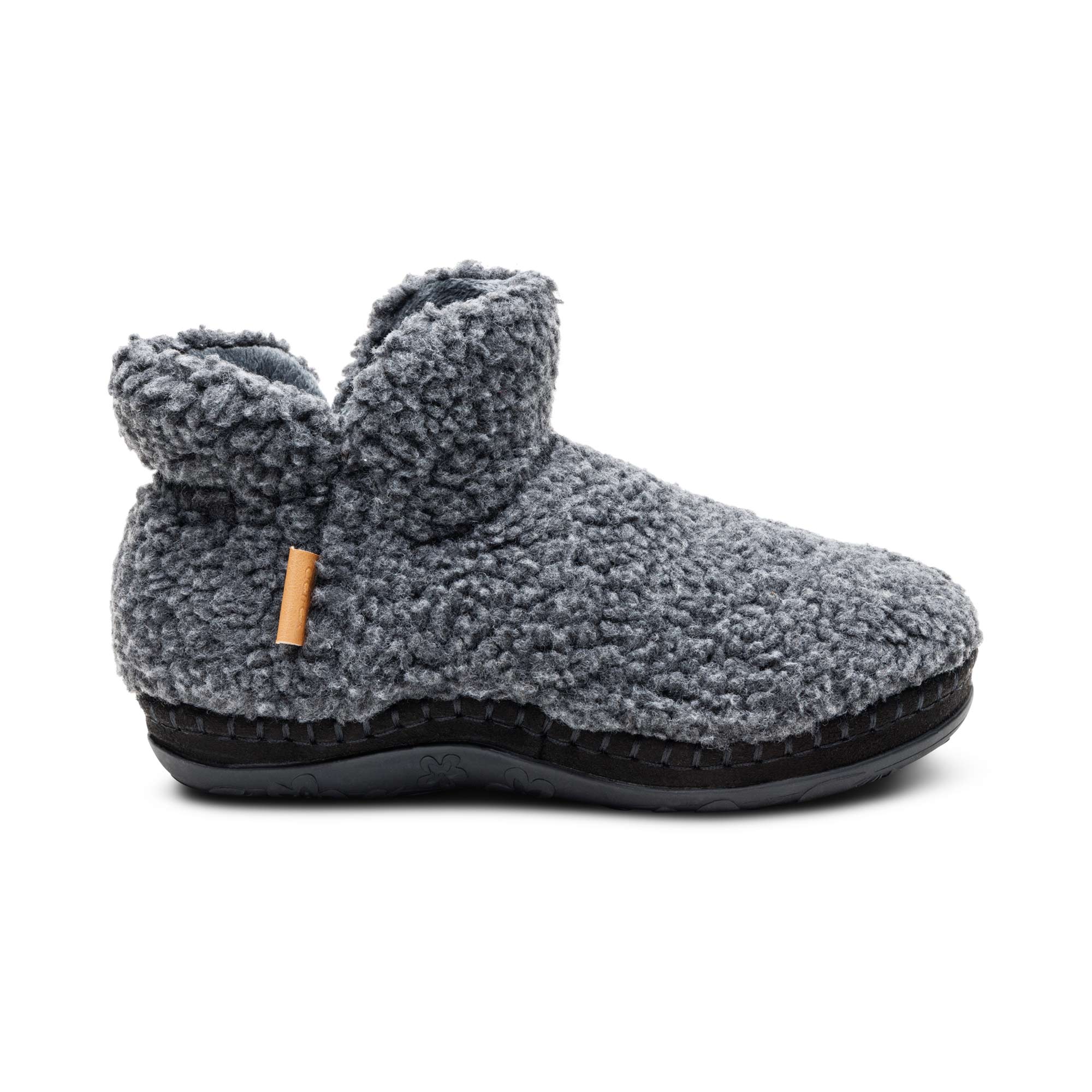 Malina Arch Support Slipper - Charcoal - Image 2