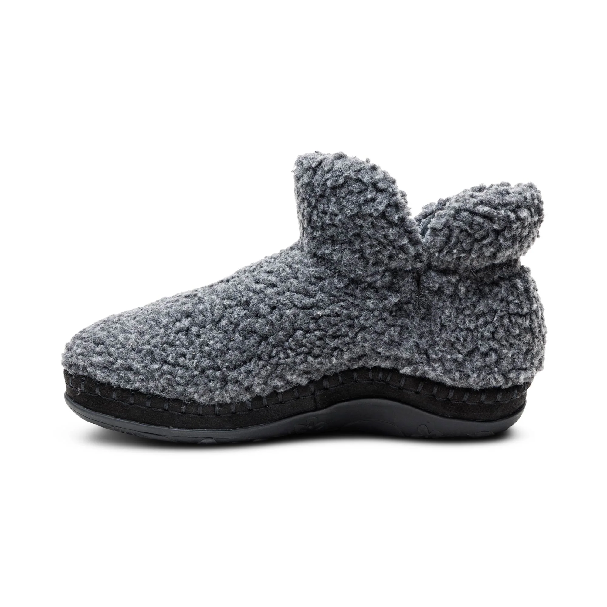Malina Arch Support Slipper - Charcoal - Image 4