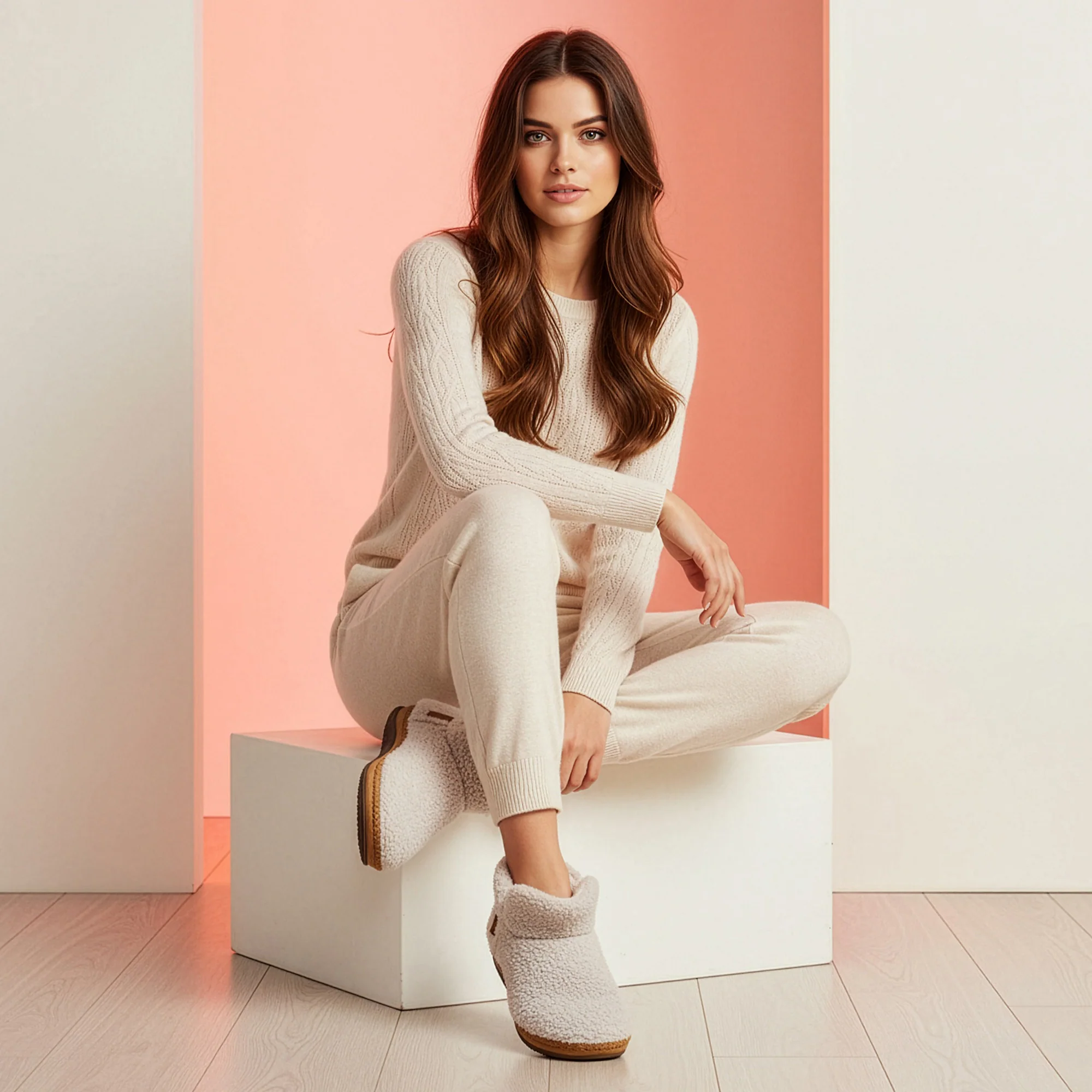 Malina Arch Support Slipper - Tan - Image 7
