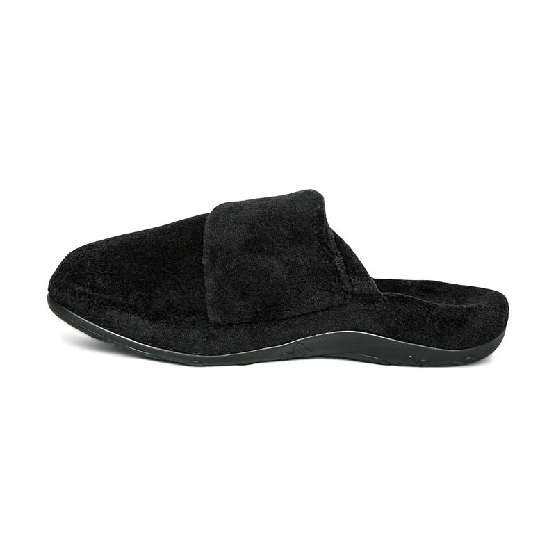 Mandy Closed Toe Slipper - Black - Image 3