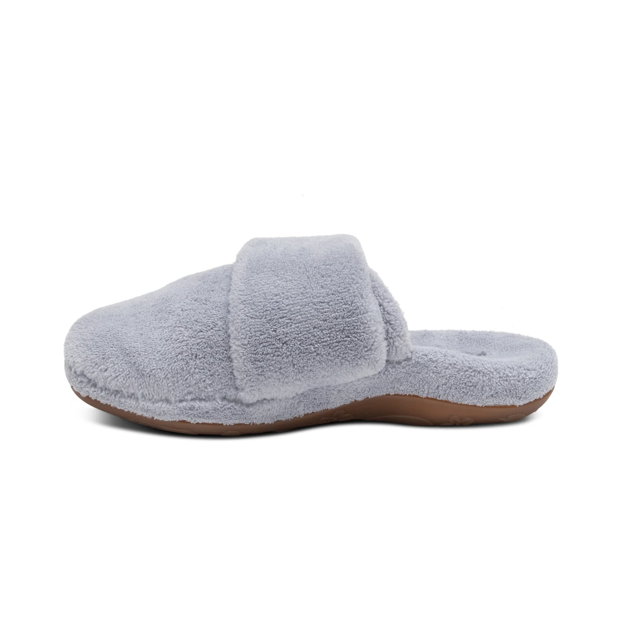 Mandy Closed Toe Slipper - Grey - Image 3